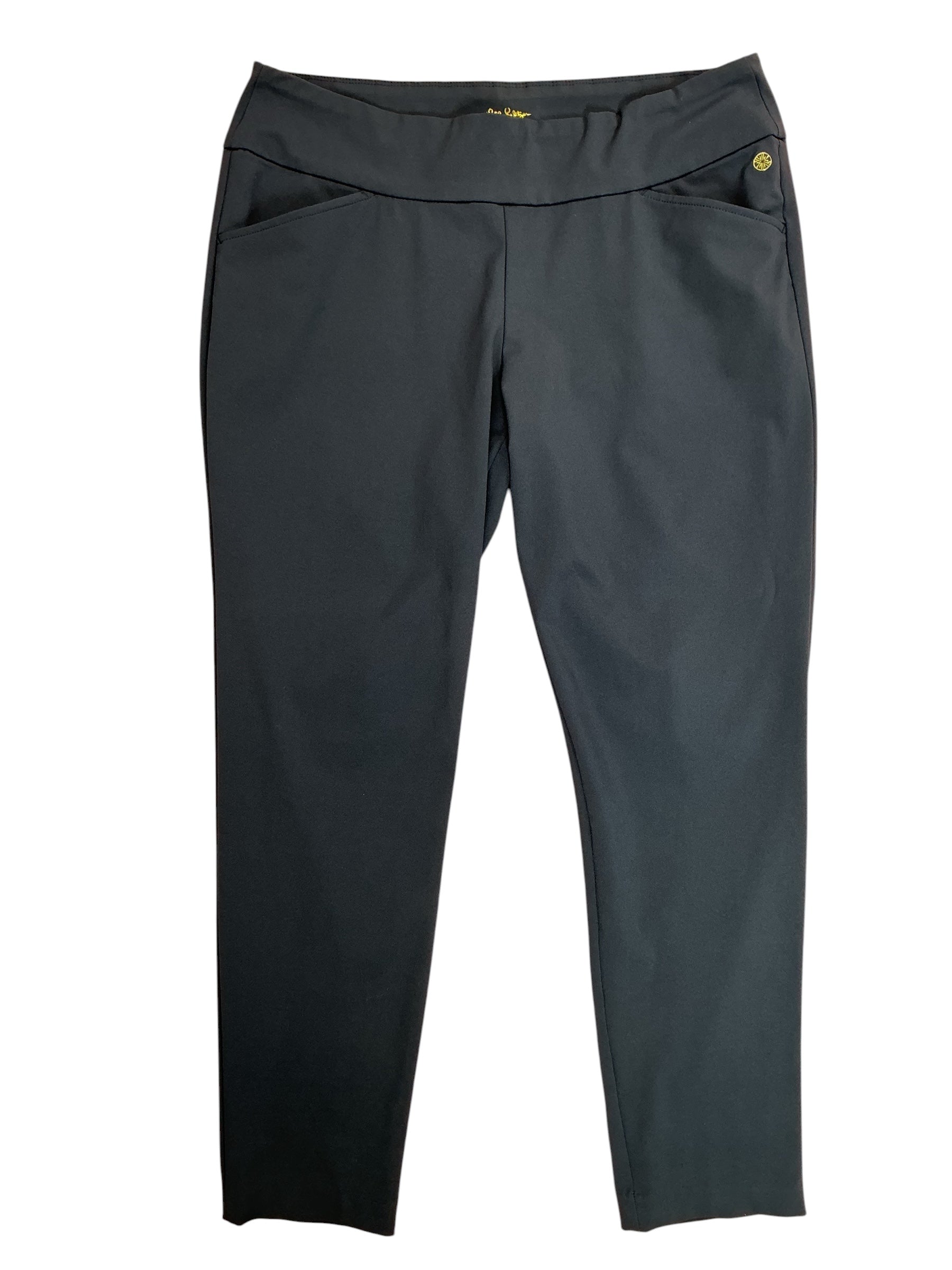 Lilly Pulitzer Luxletic Corso Pants Low Tide Navy - Size 16