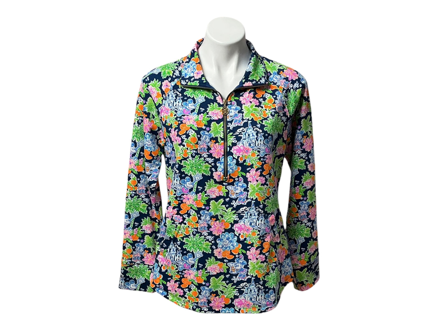Lilly Pulitzer Lilly Loves Disney Aegean Navy Skipper Popover - Size M