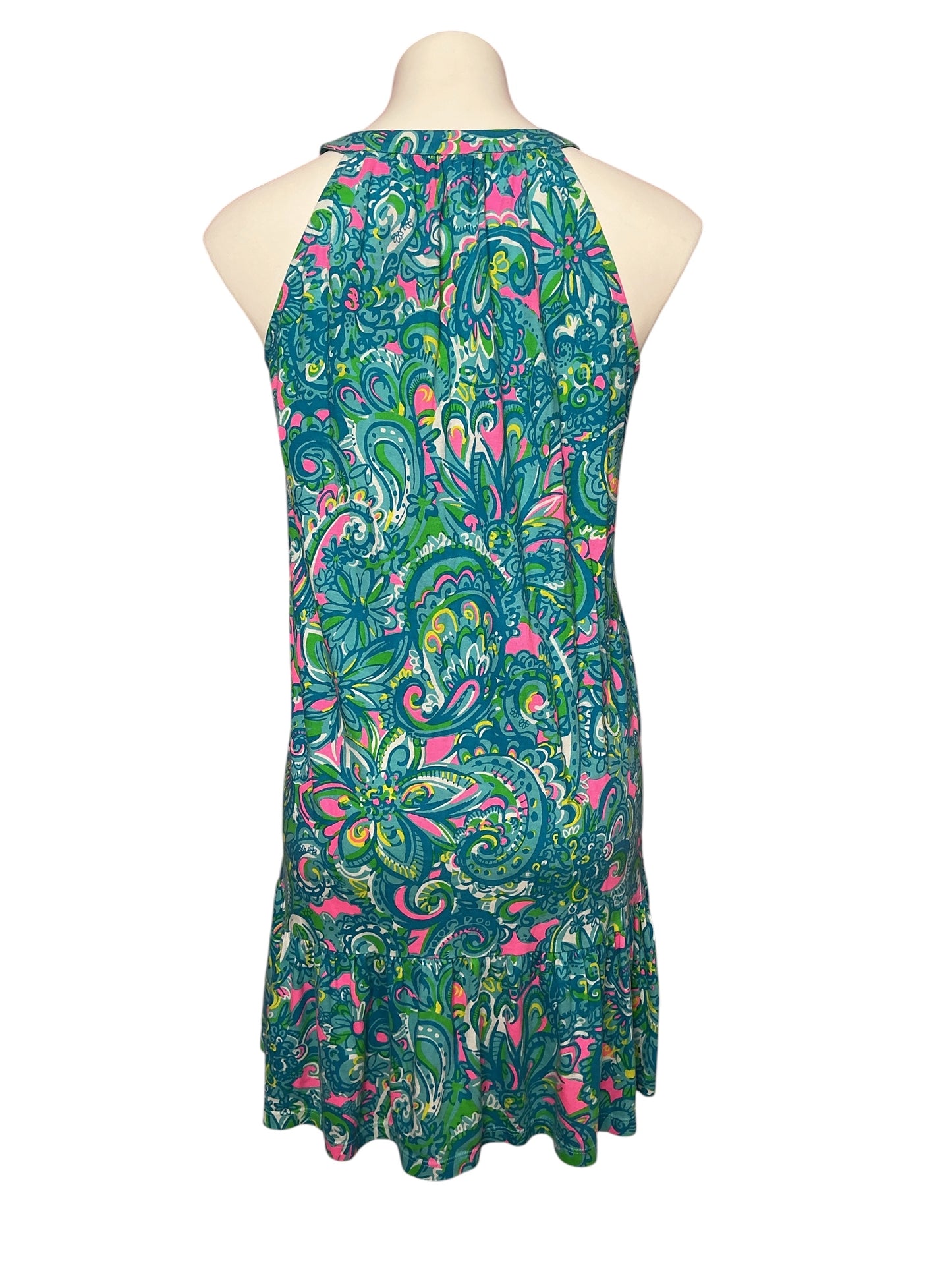 Lilly Pulitzer Danberry Dress, Seabreeze Blue- Hey Gull Friend Size XS