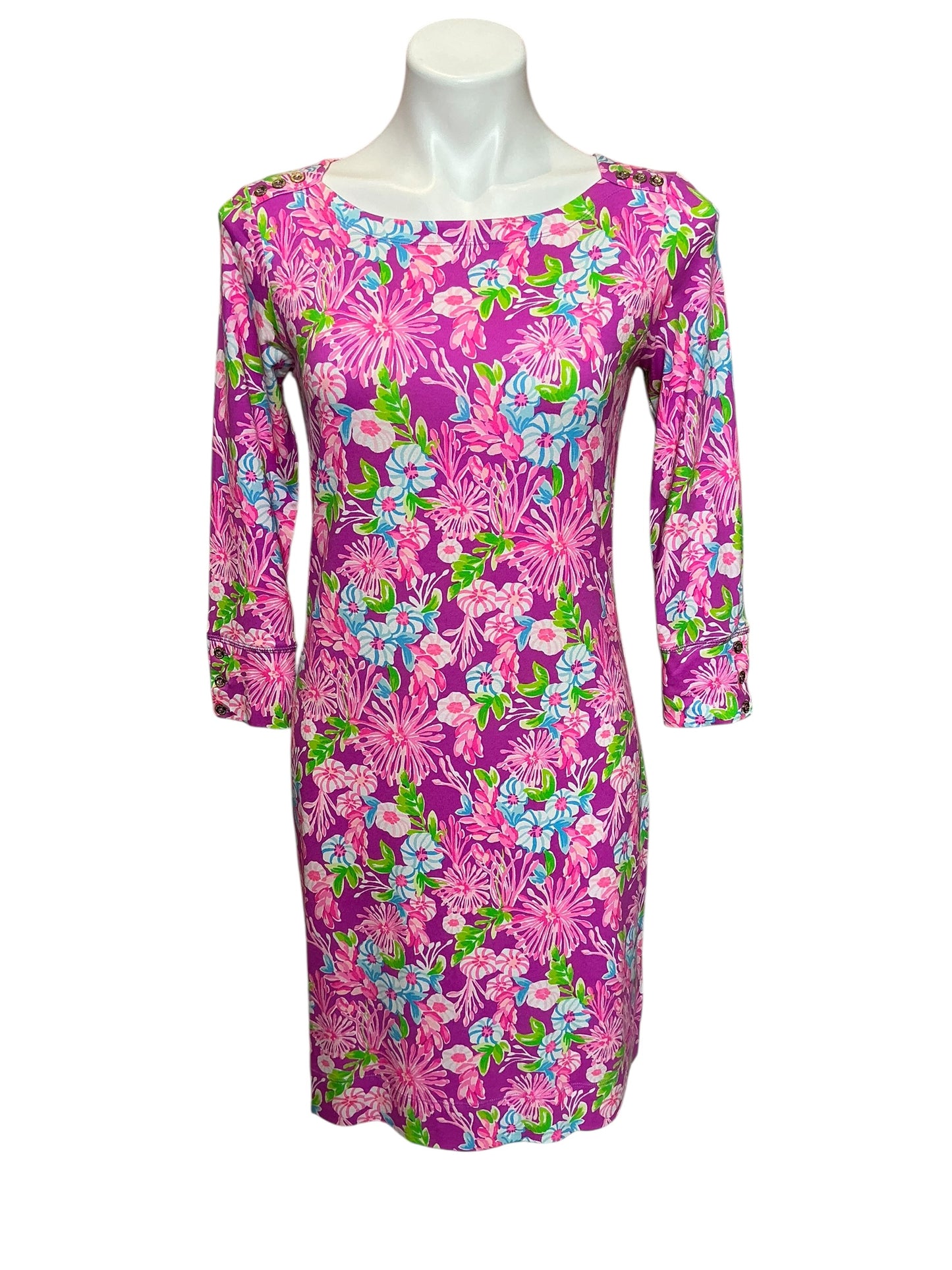 Lilly Pulitzer Sophie Dress Amethyst Moms The Word - Size S