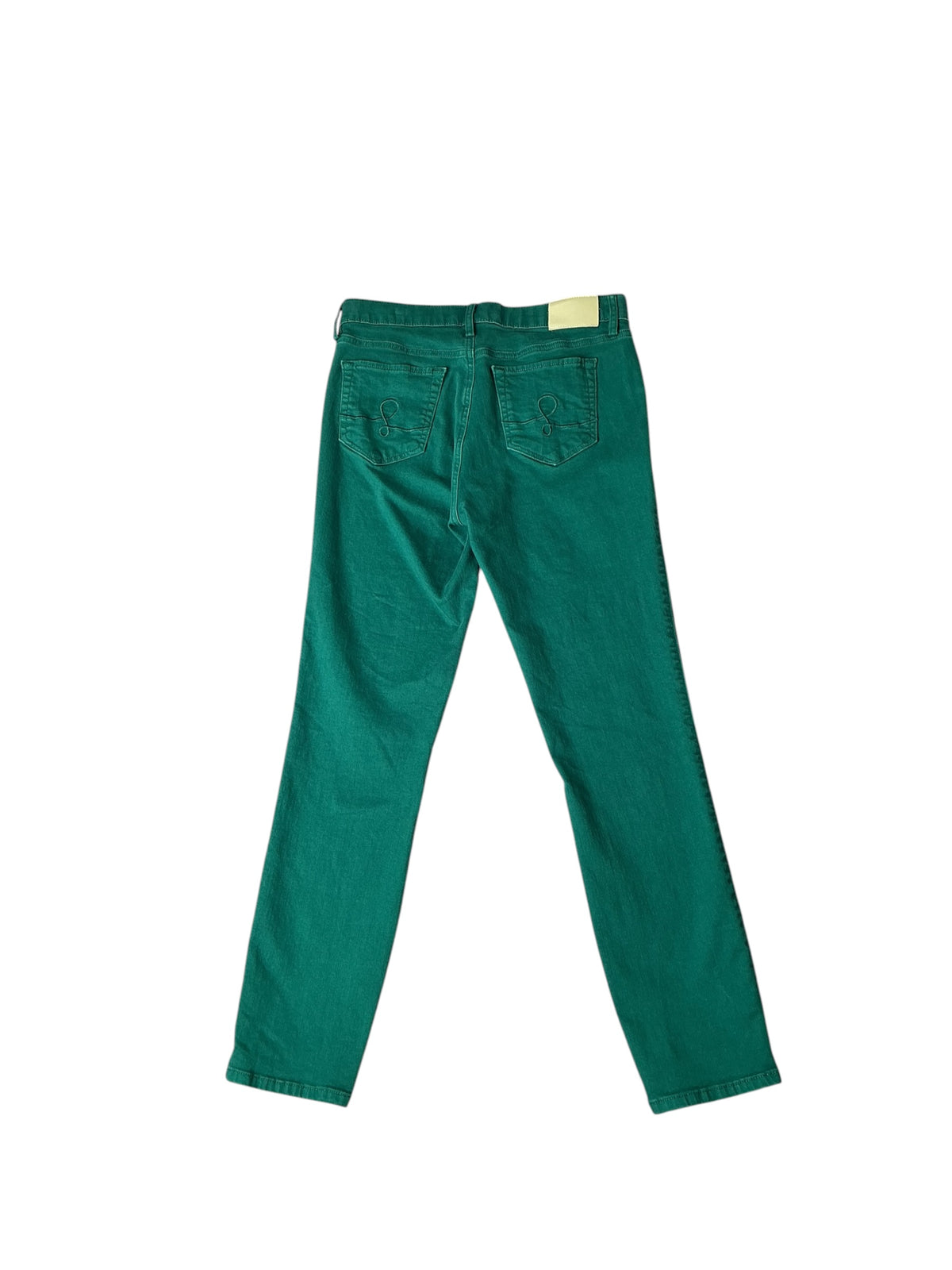 Lilly Pulitzer South Ocean Skinny Jeans Hosta Green - Size 8