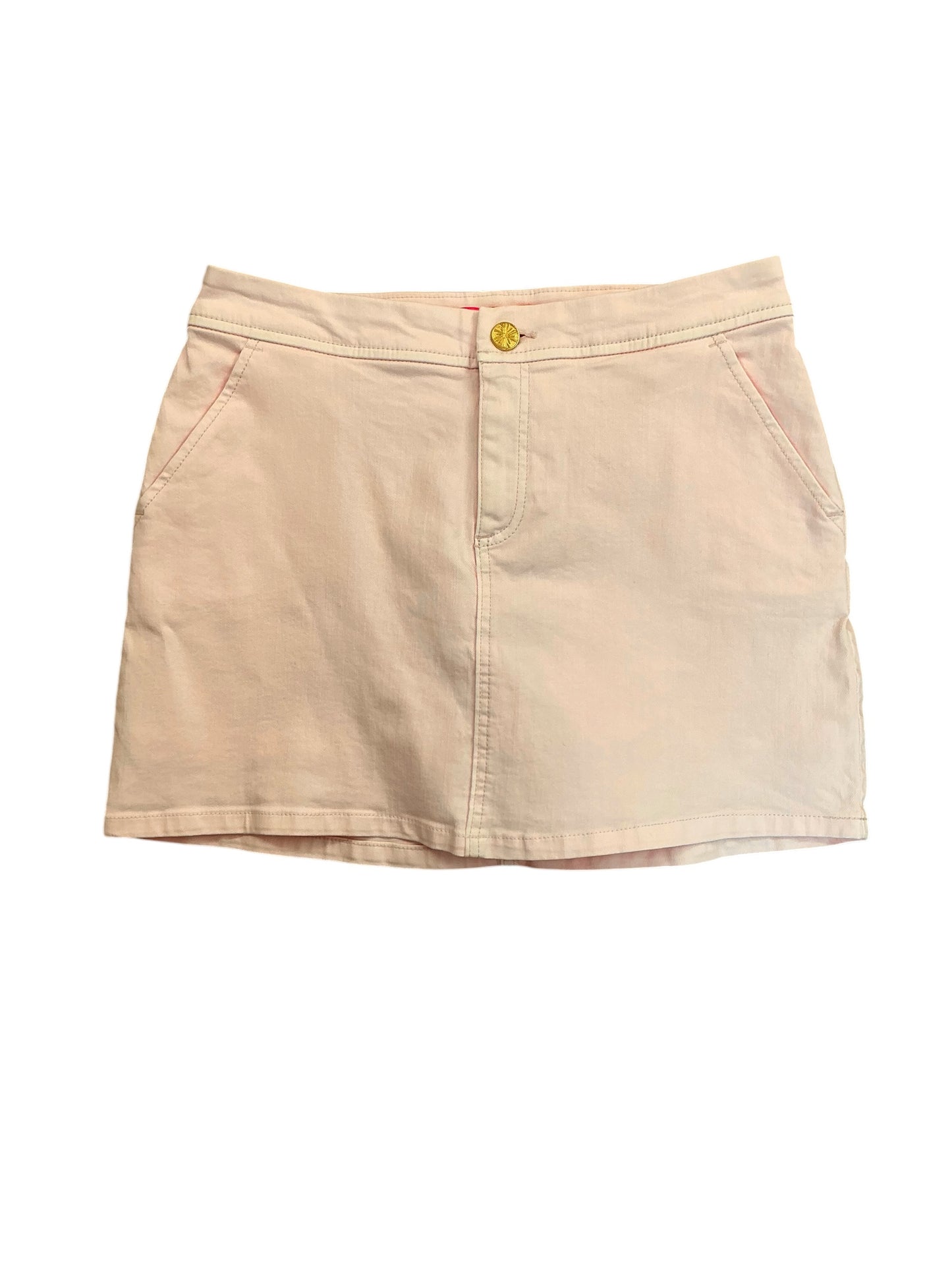 Lilly Pulitzer NWT Colette Denim Skort Misty Pink - Size 2