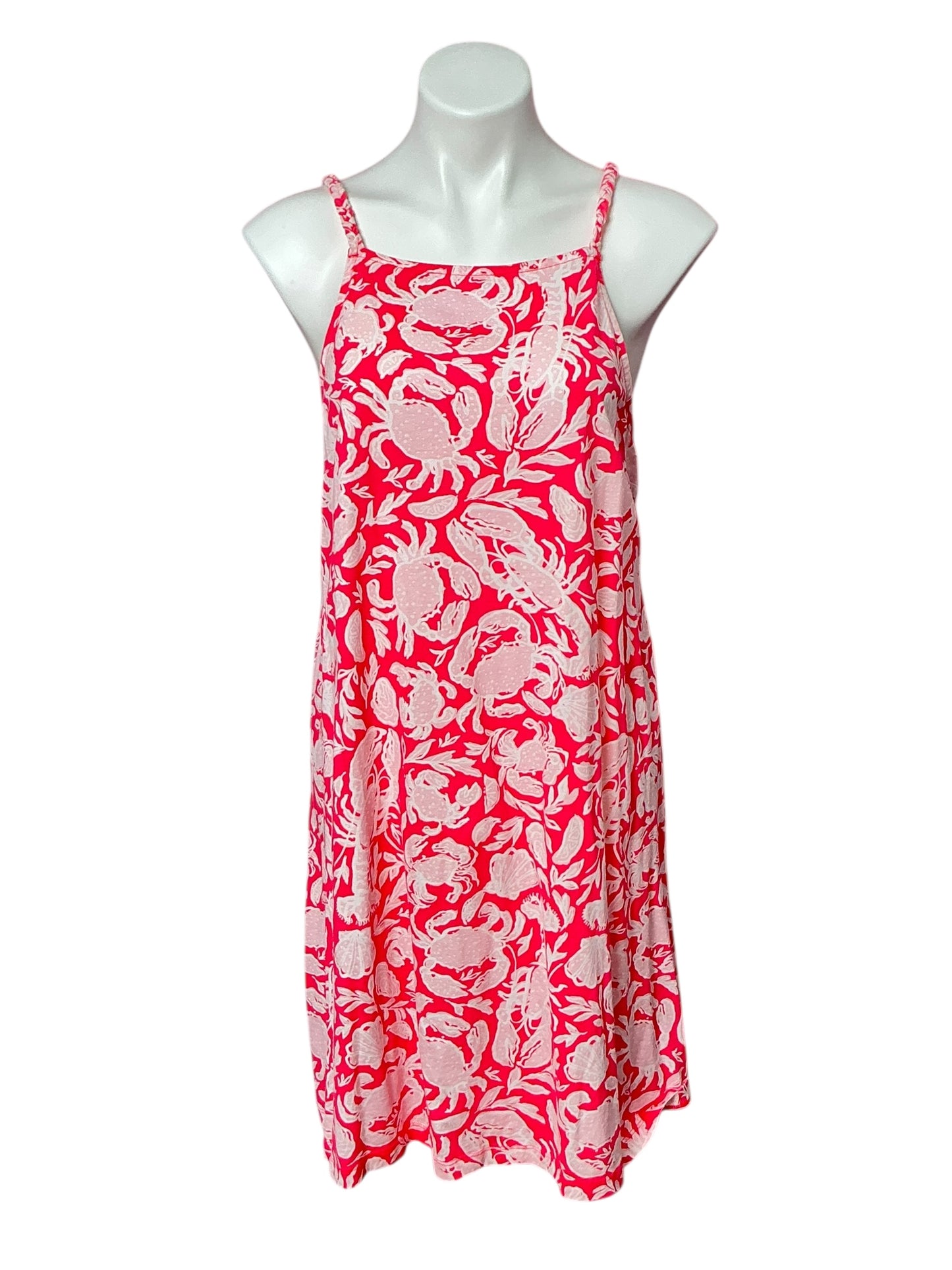 Lilly Pulitzer Kyleigh Dress - Cane Coral Crab Collab - Size L
