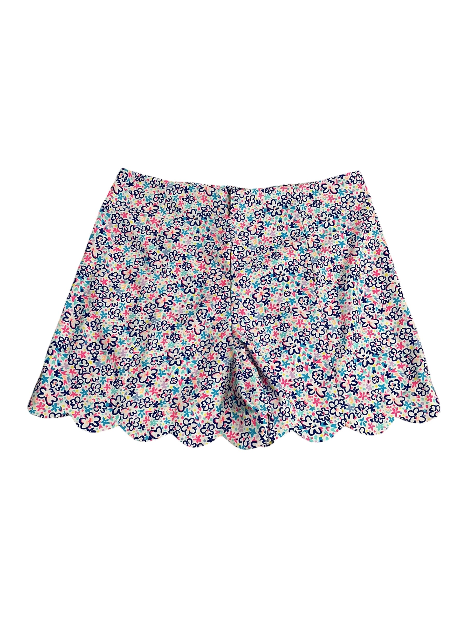 Lilly Pulitzer- NWT Casia Stretch Short Multi Fun Sun Repeat Ditsy Size 12