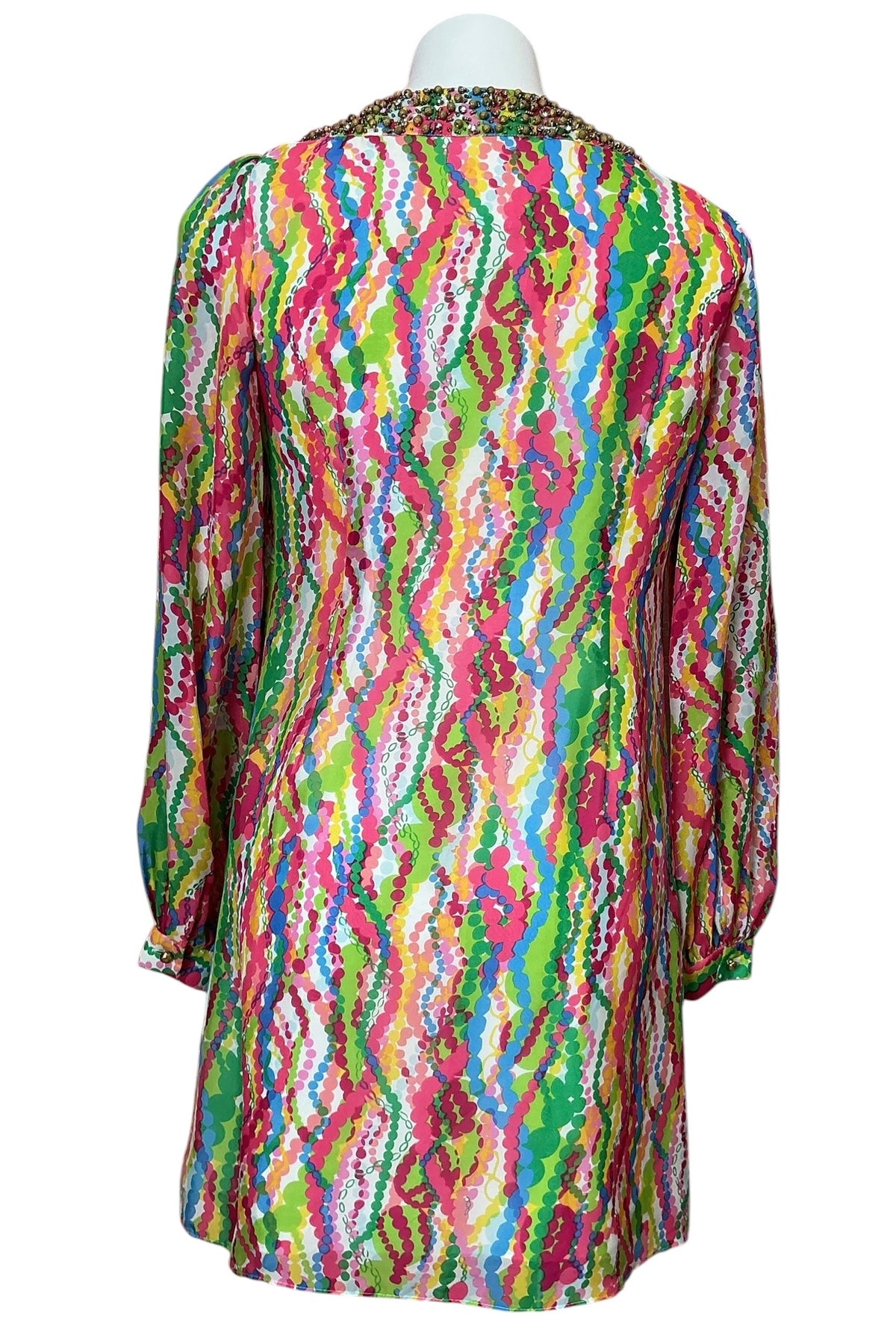 Lilly Pulitzer HTF Seamus Tunic Dress Dripping In Jewels - Size 4
