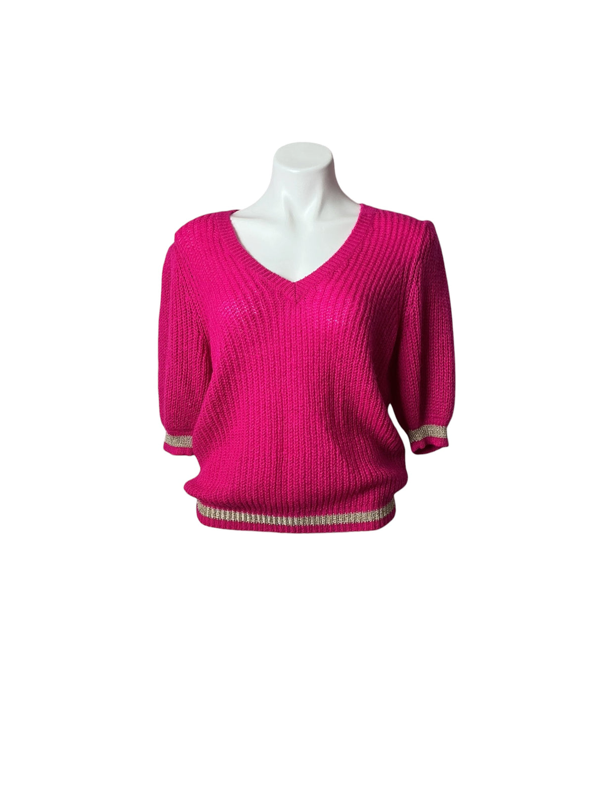 Lilly Pulitzer Skylynn Sweater Berry Soiree Pink - Size M