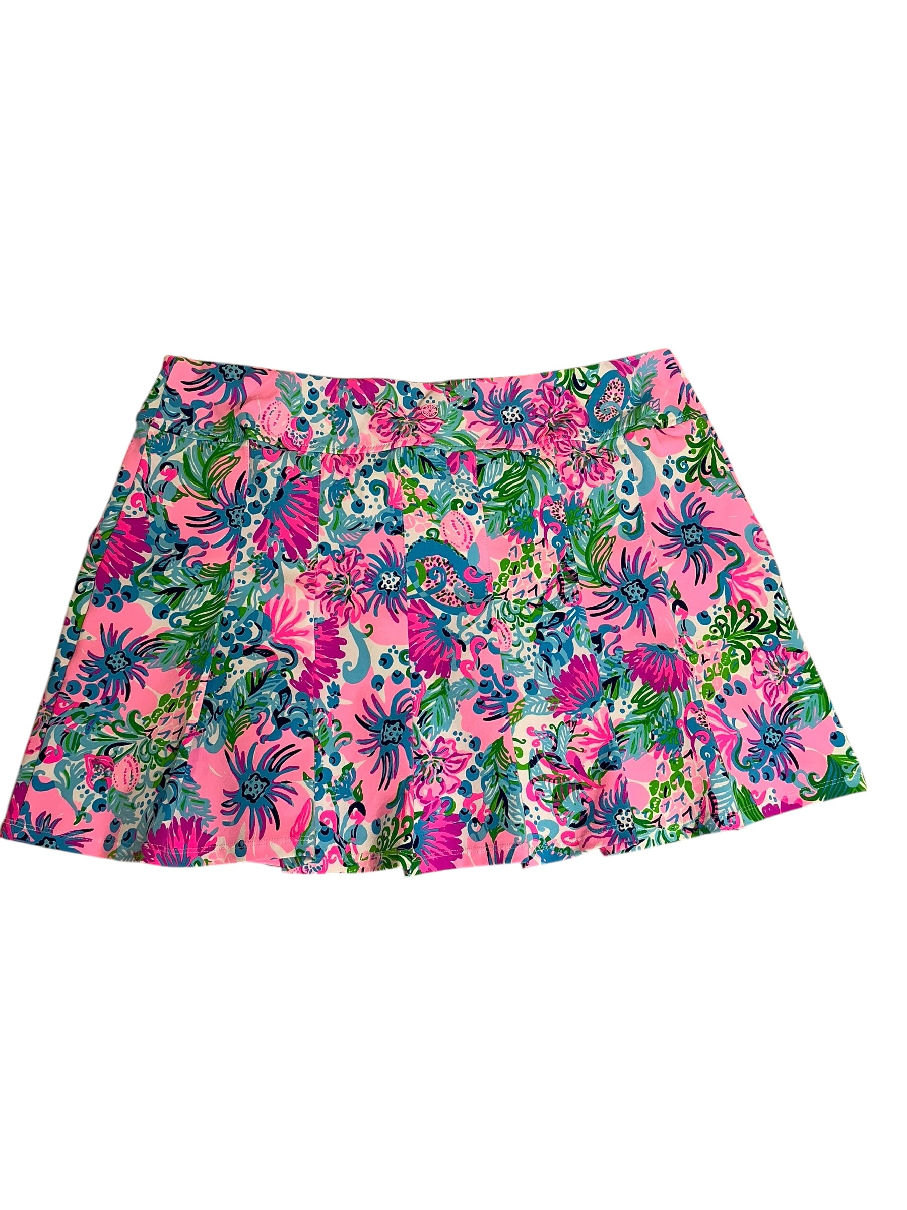 Lilly Pulitzer Priska Skort Mandavilla Baby Paradise - Size 16