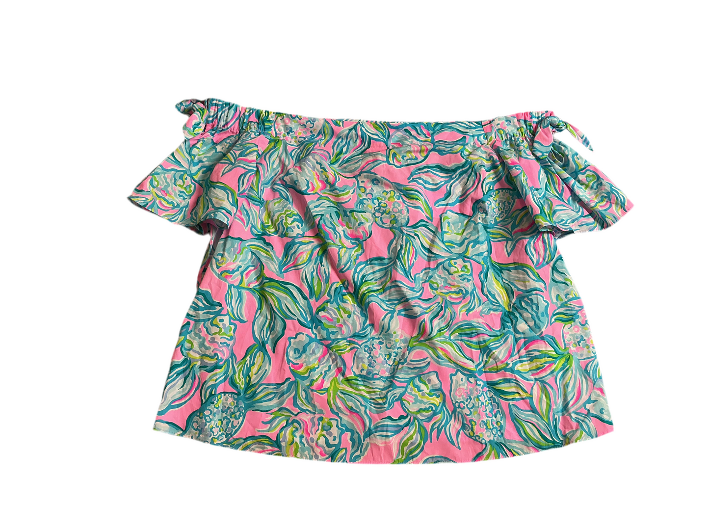 Lilly Pulitzer NWT - Tamara Top - Pelican Pink Off The Scales - Size M