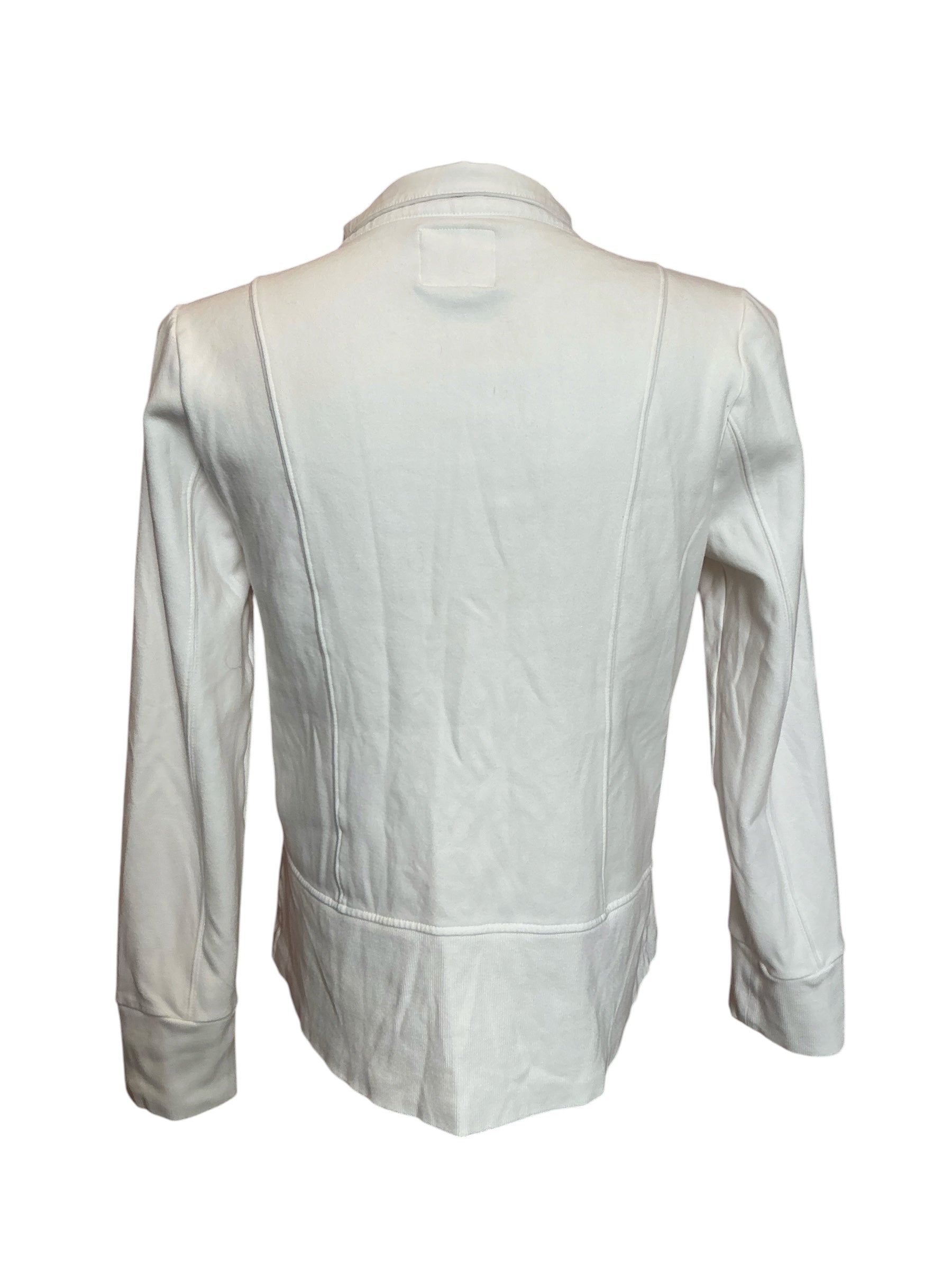Lilly Pulitzer Luxletic Al Fresco Zip-up Jacket In Resort White - Size XL