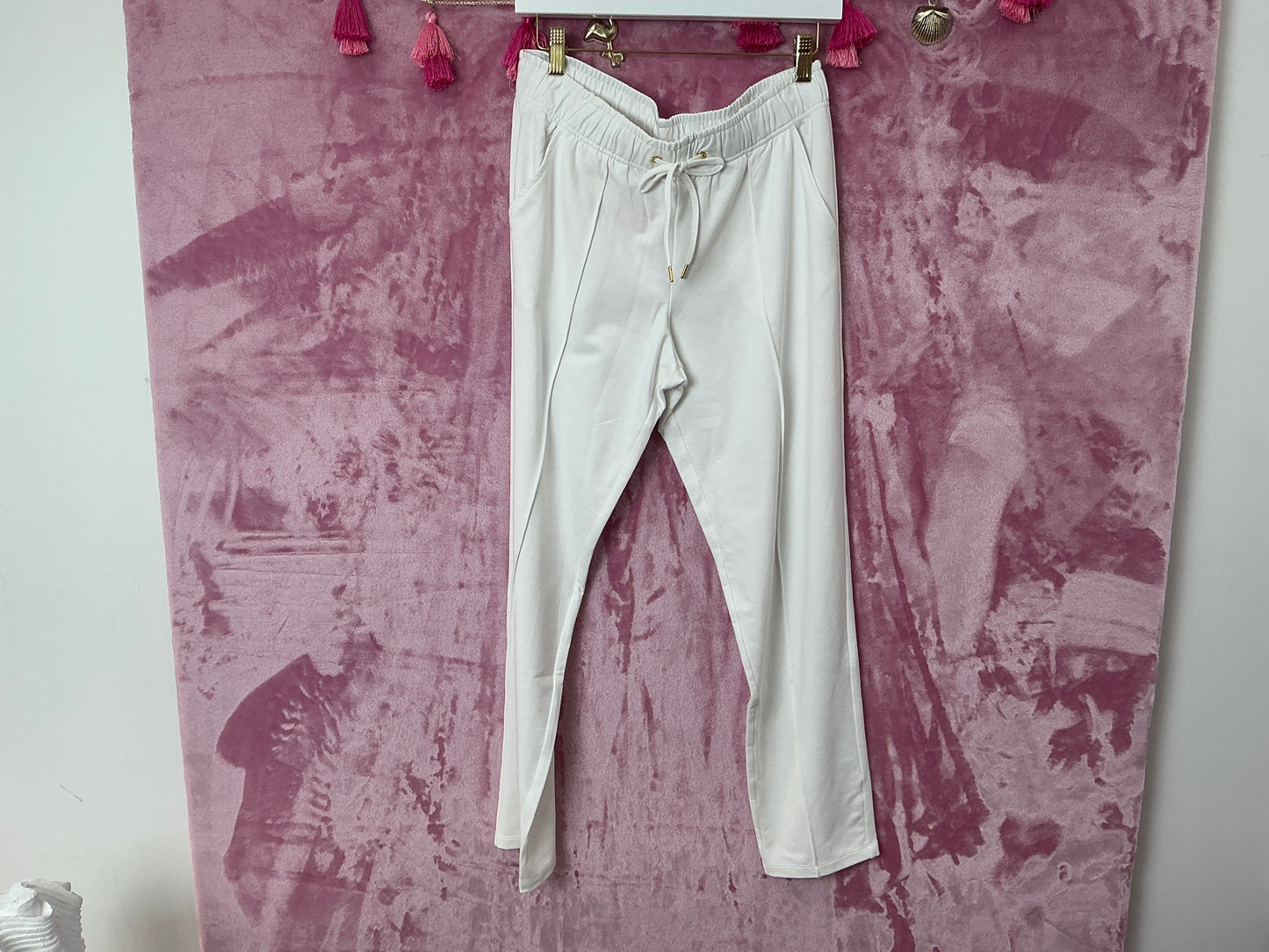 Lilly Pulitzer Pant NWT - Emora Knit Pant - Resort White - Size M