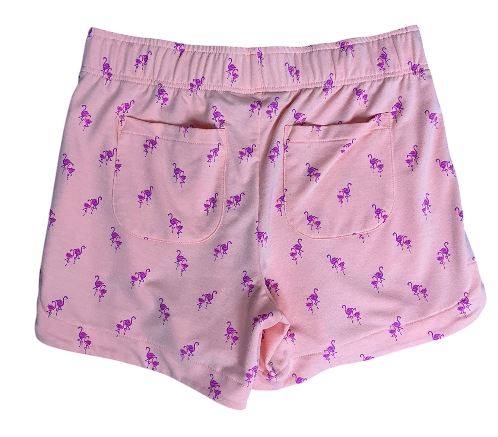 Lilly Pulitzer Kylar Knit Shorts Peach Hyacinth Me and My Minnie - Size M