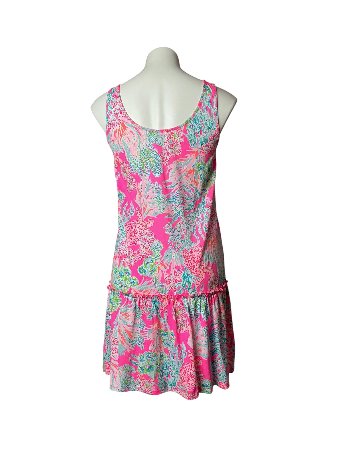 Lilly Pulitzer NWT Skyelar Dress Prosecco Pink Seaing Things - Size XS