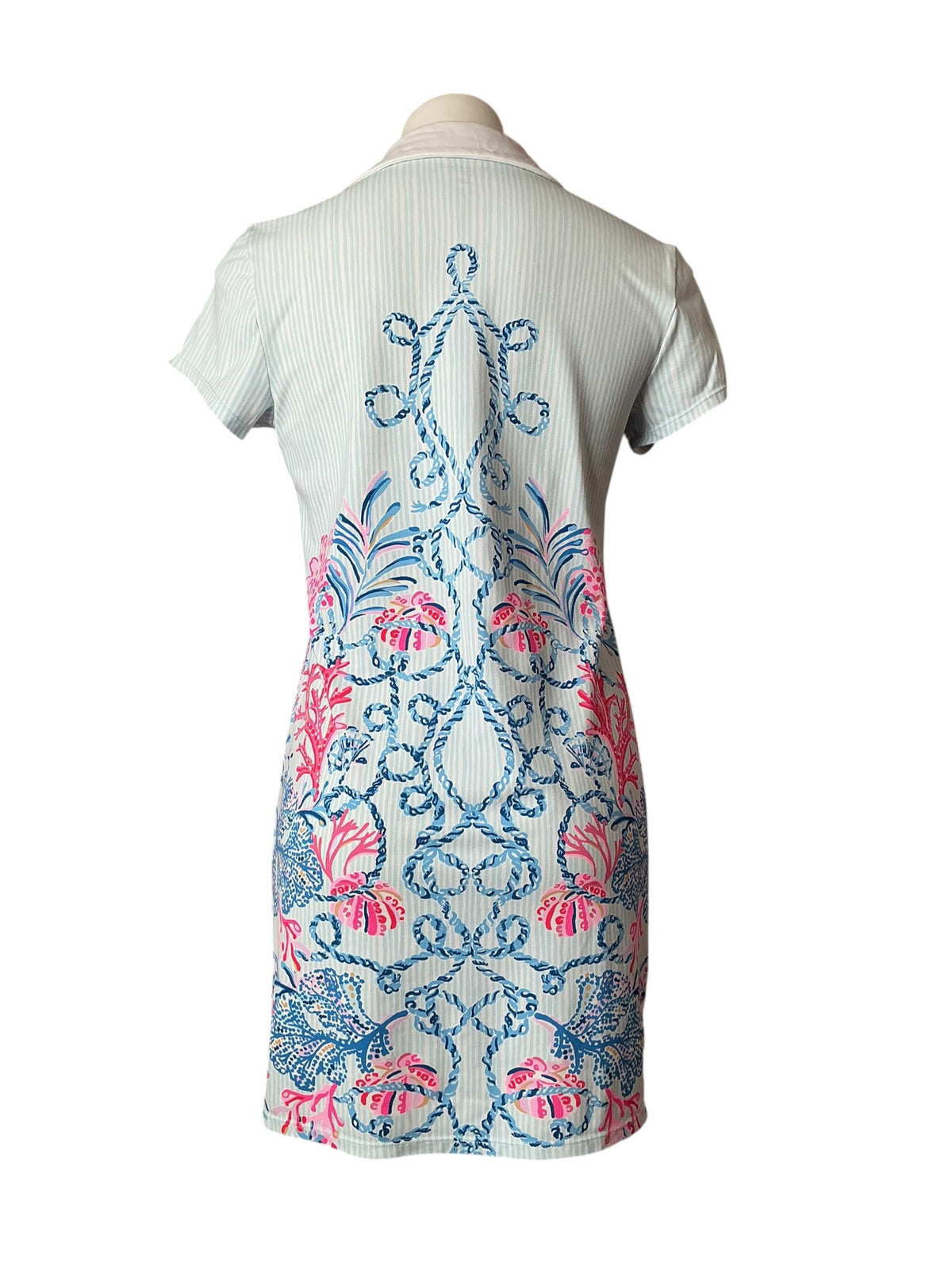 Lilly Pulitzer Luxletic Cayo Costa Dress Hip Nautic - Size S