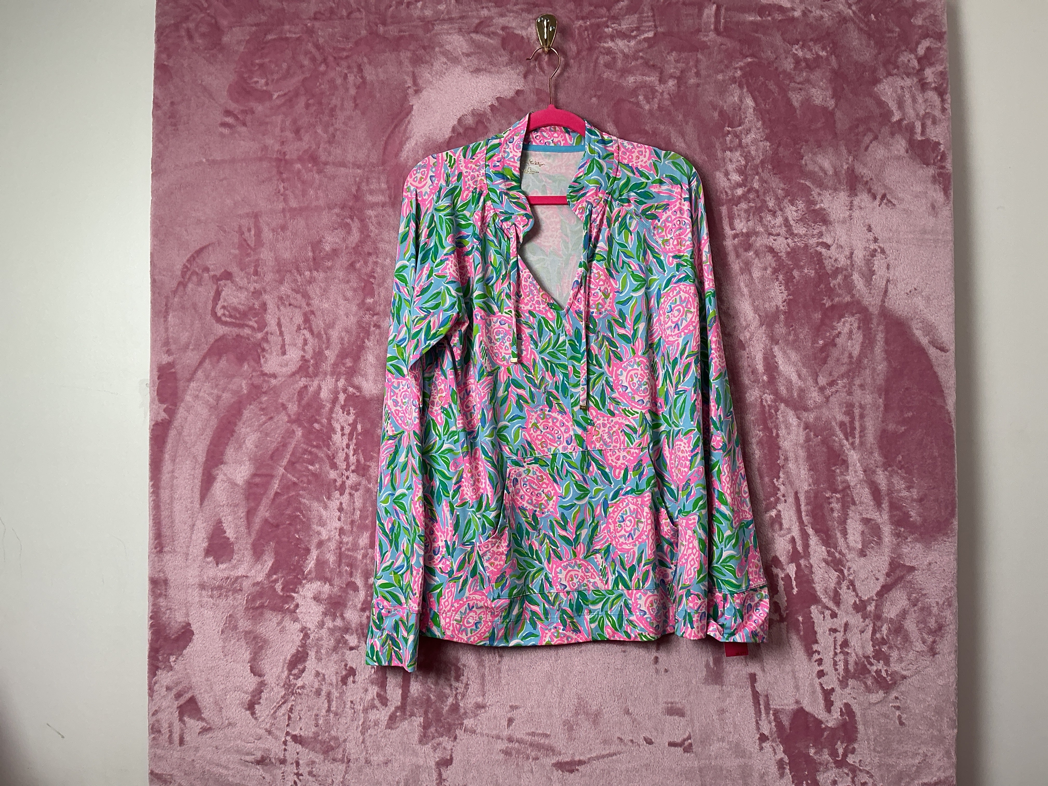 Lilly Pulitzer Long Sleeve Top - Size XL