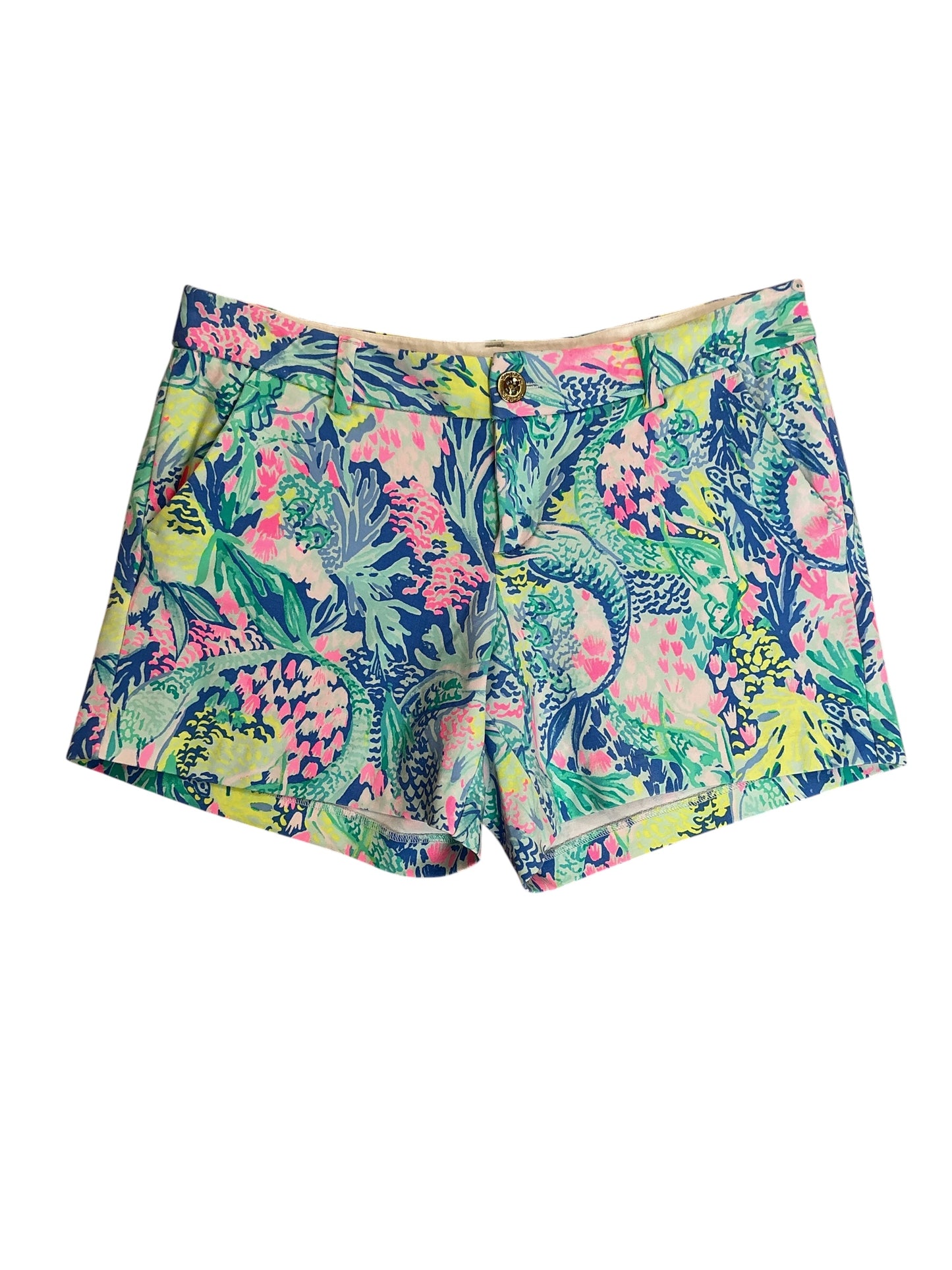 Lilly Pulitzer Callahan Shorts Mermaid Cove - Size 8