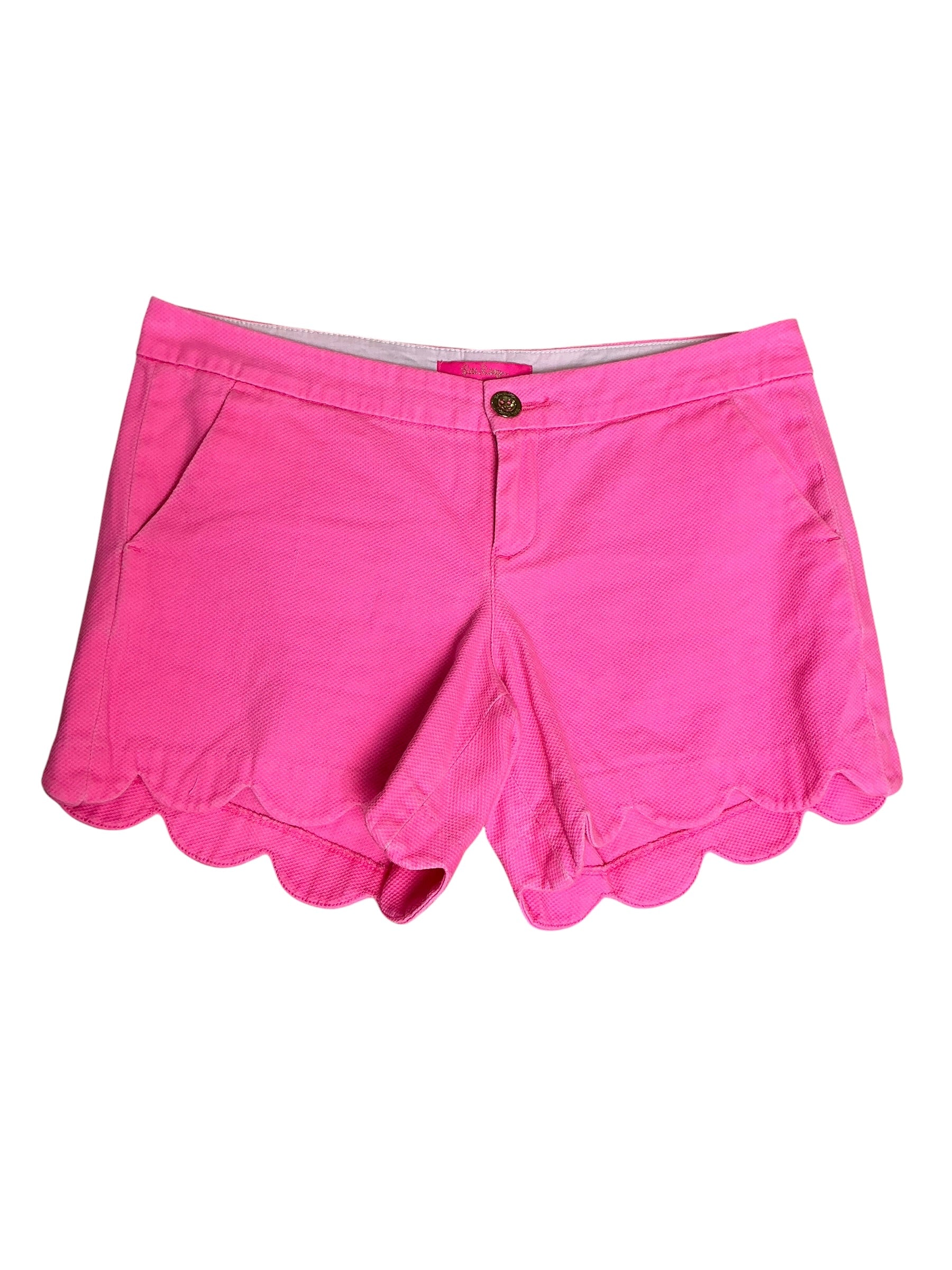 Lilly Pulitzer Buttercup Stretch Short PB Pink - Size 6