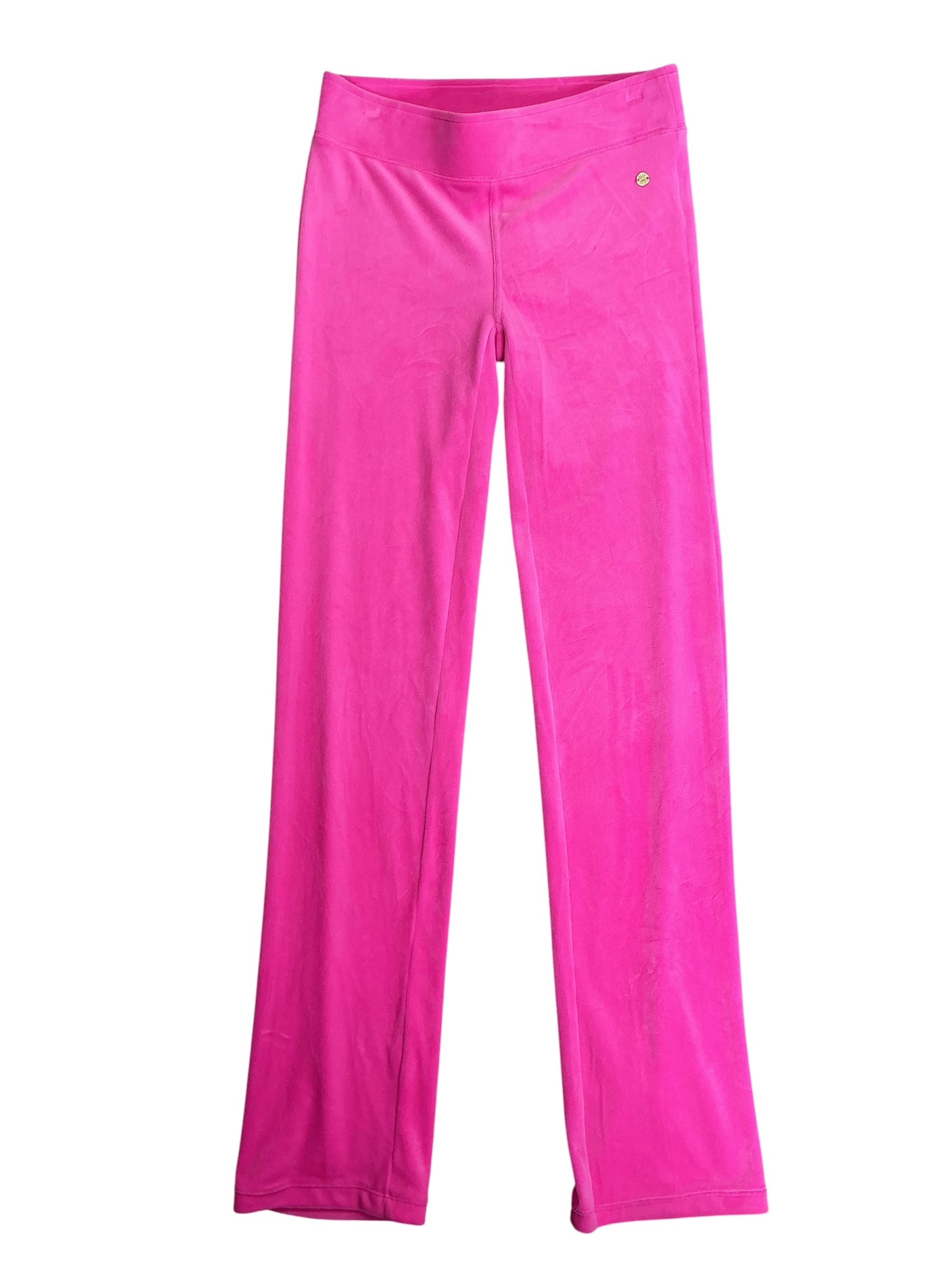 Lilly Pulitzer NWT Dorsey Velour Pants Plumeria Pink - Size XS