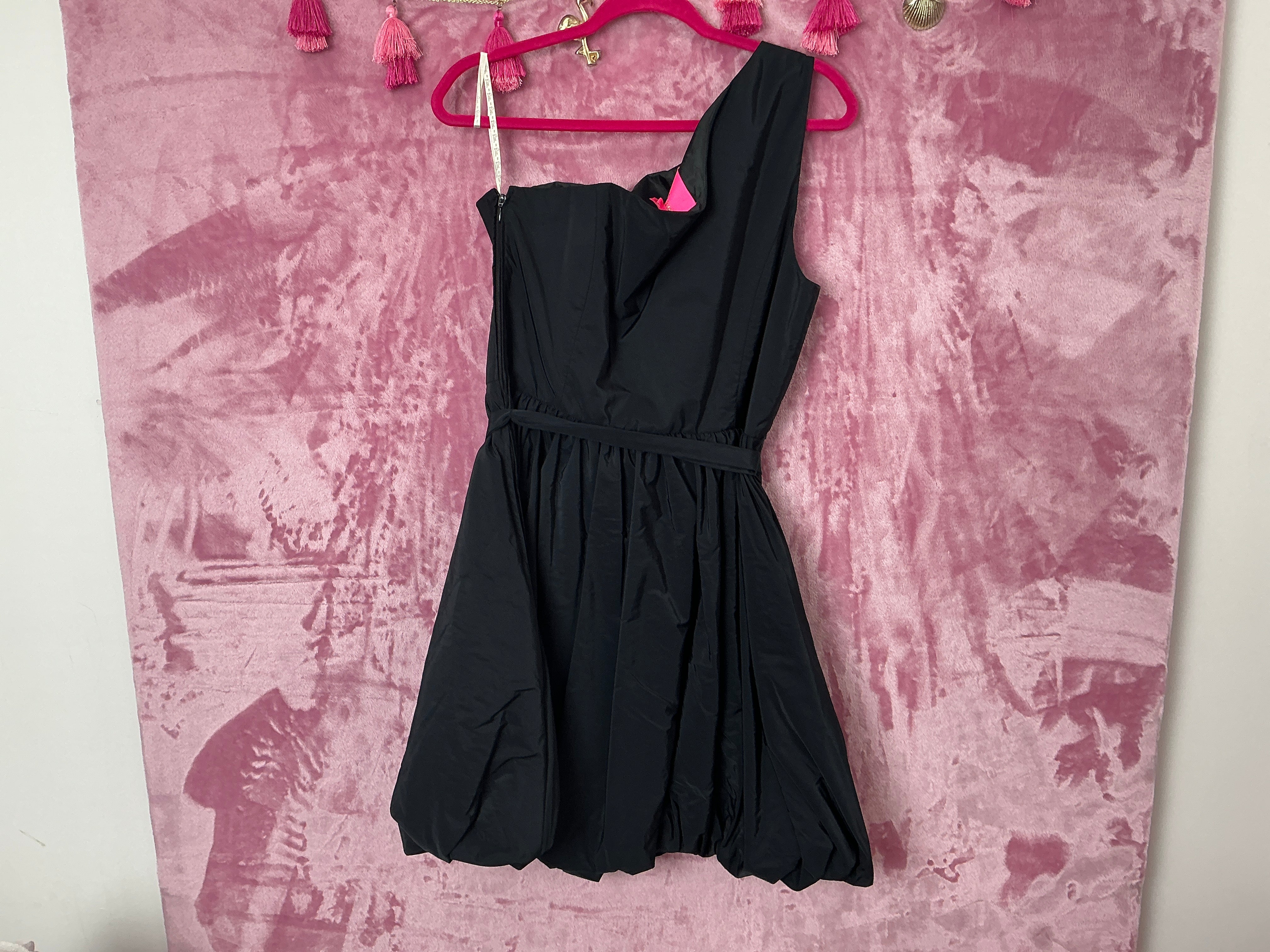 Lilly Pulitzer Dress NWT - Sondralee One Shoulder - Onyx - Size 12