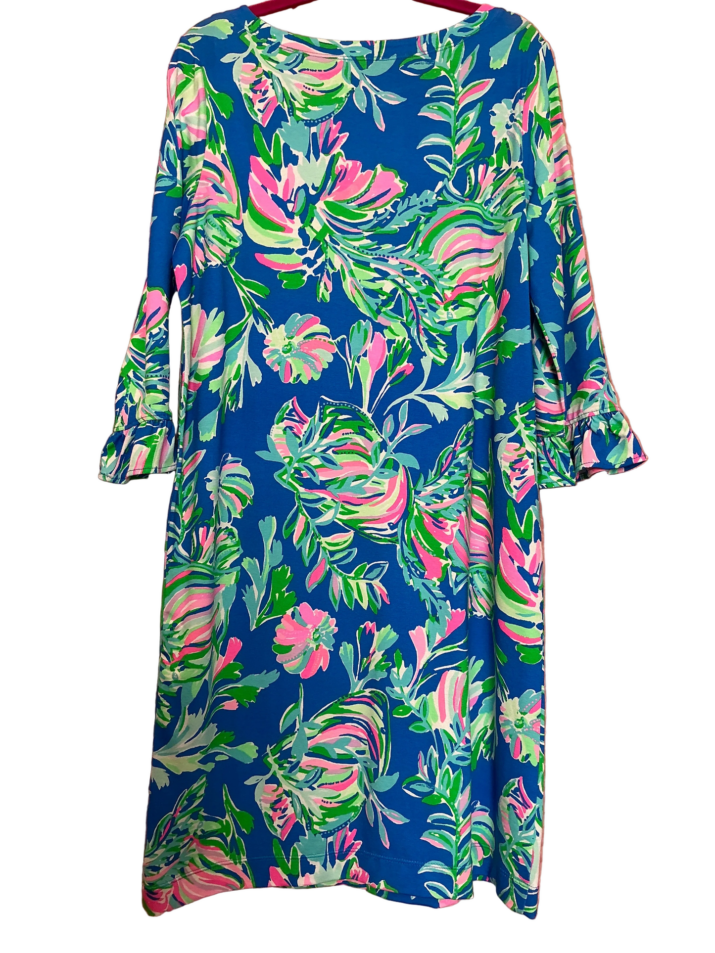 Lilly Pulitzer NWT - Kids Sophie Dress - Blue Flame - Size XL