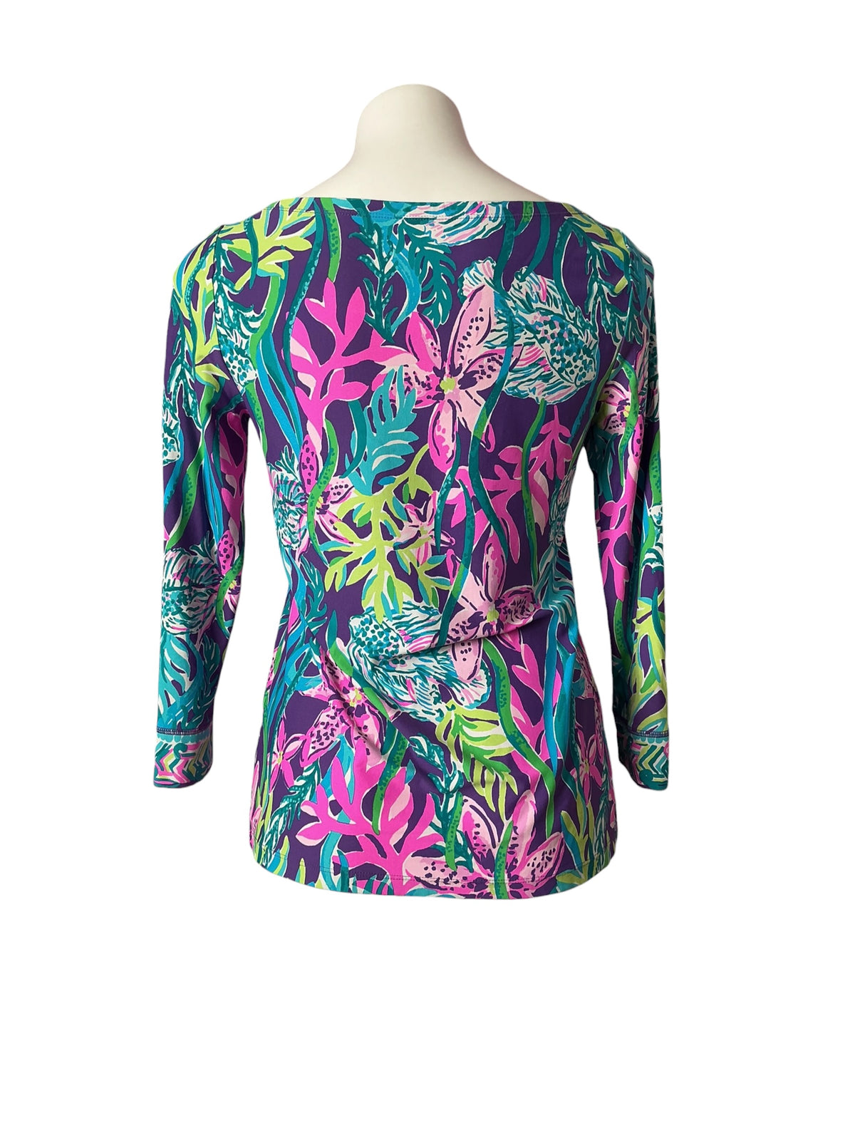 Lilly Pulitzer Top Party All The Tide - Size S