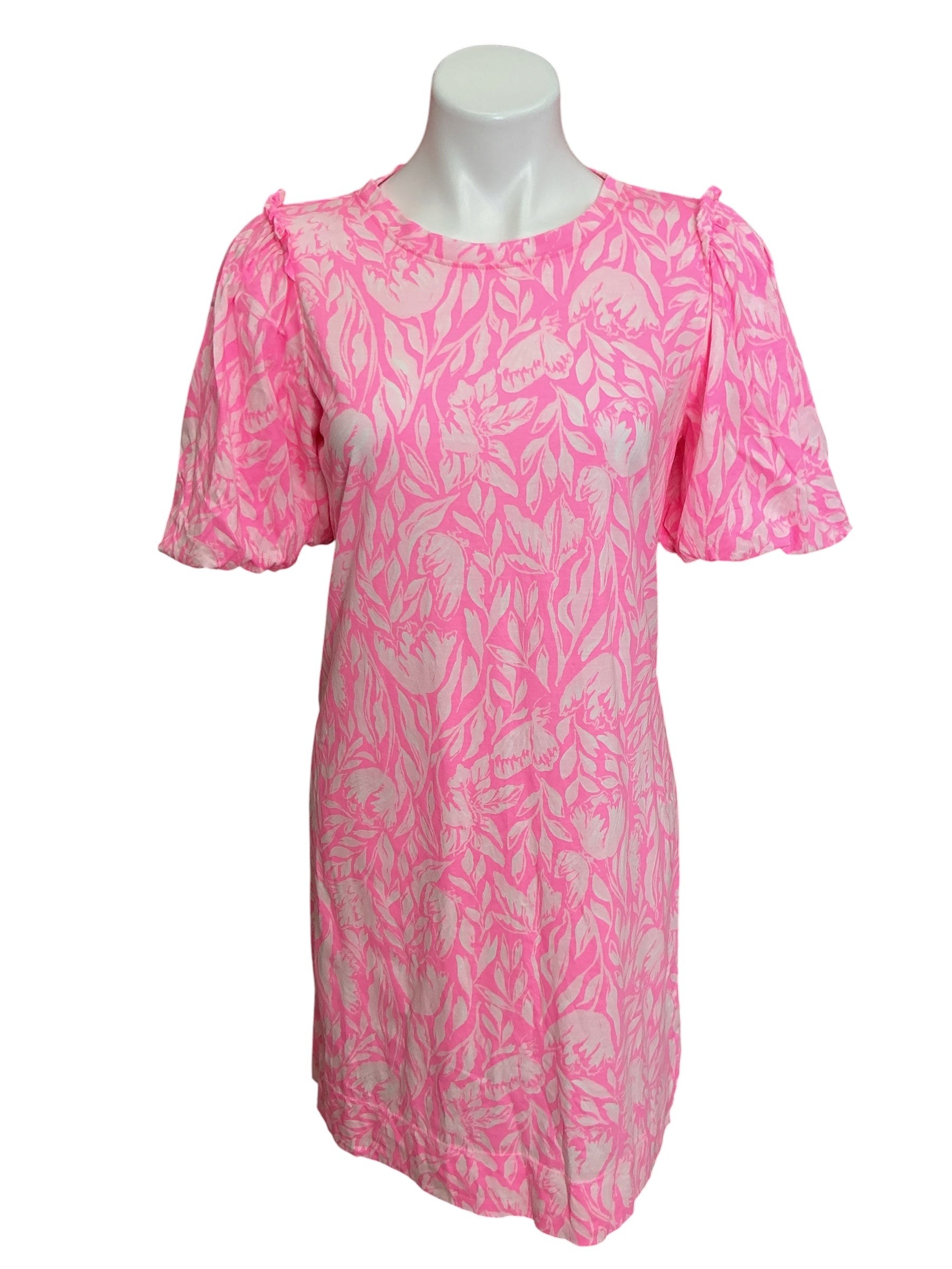 Lilly Pulitzer Mercer Dress Rousseau Pink Tulip To Tango - Size S