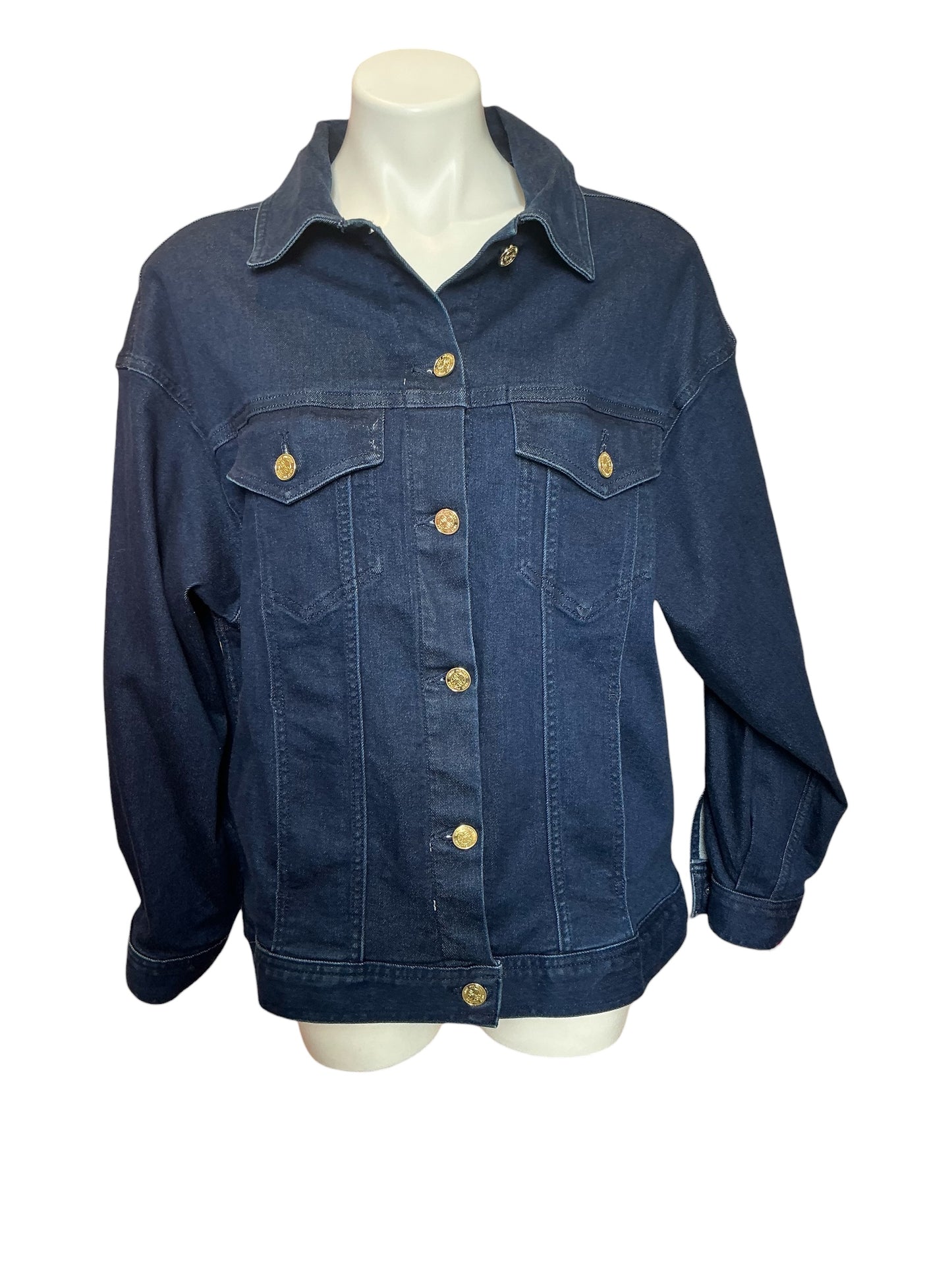 Lilly Pulitzer Brixley Denim Jacket Cosmic Wash - Size S/M