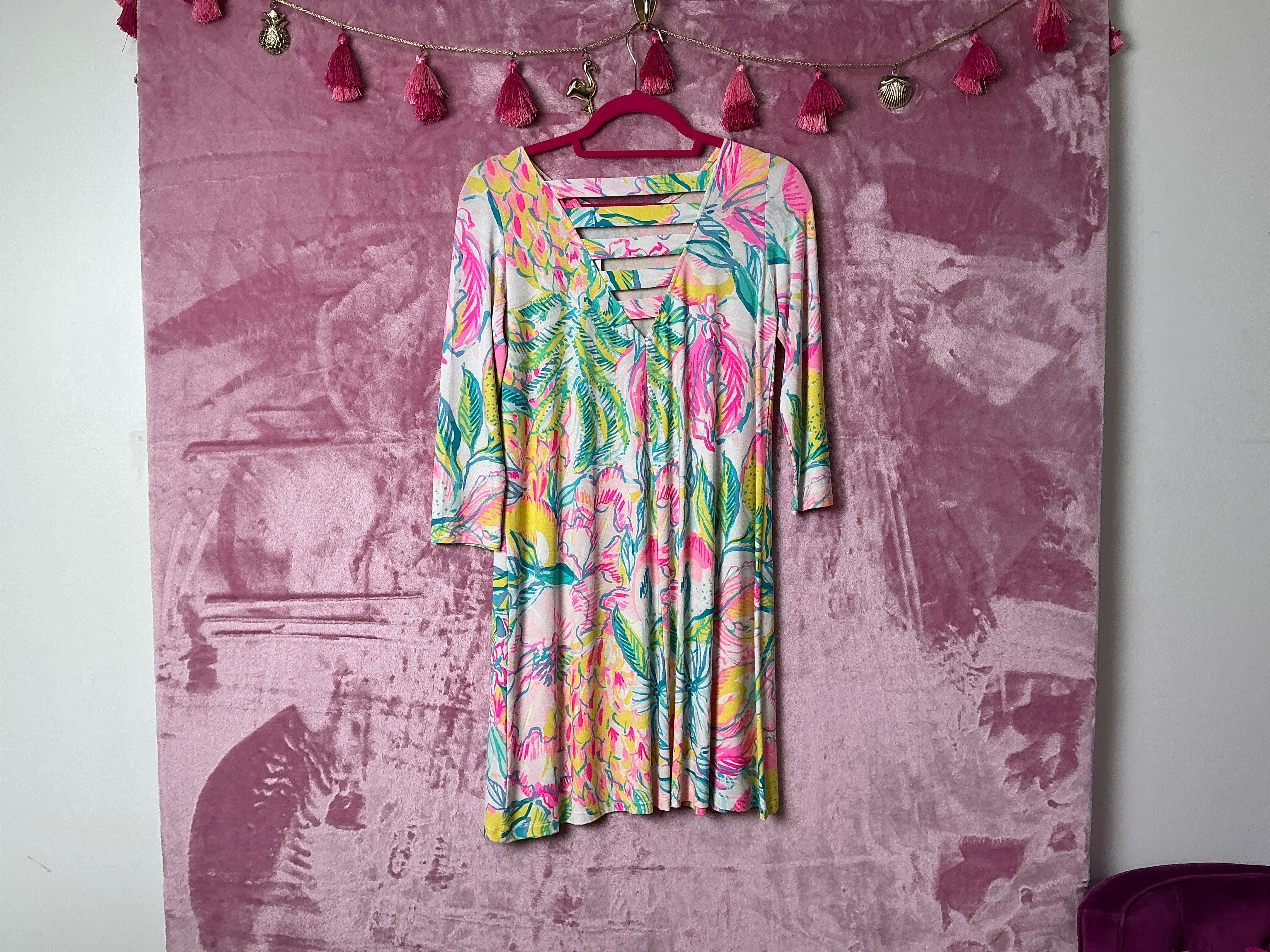 Lilly Pulitzer Ophelia Swing Dress - Fiesta Bamba - Size XS