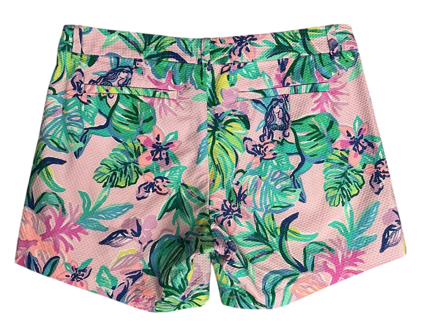 Lilly Pulitzer Callahan Shorts Mermaid In The Shade - Size 4