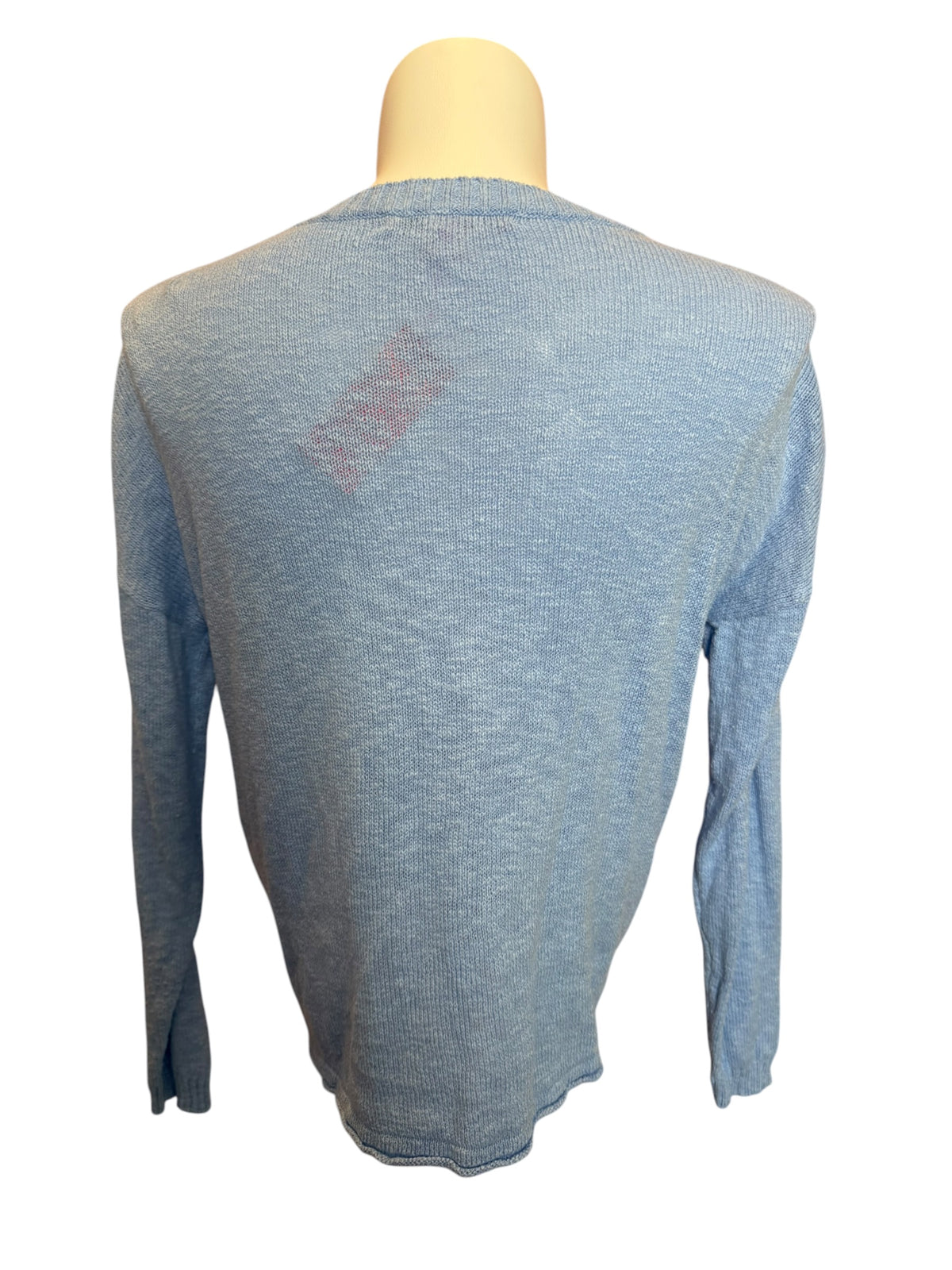 Lilly Pulitzer Pippy Sweater Blue Peri Sun Sand Sea Intarsia - Size XL