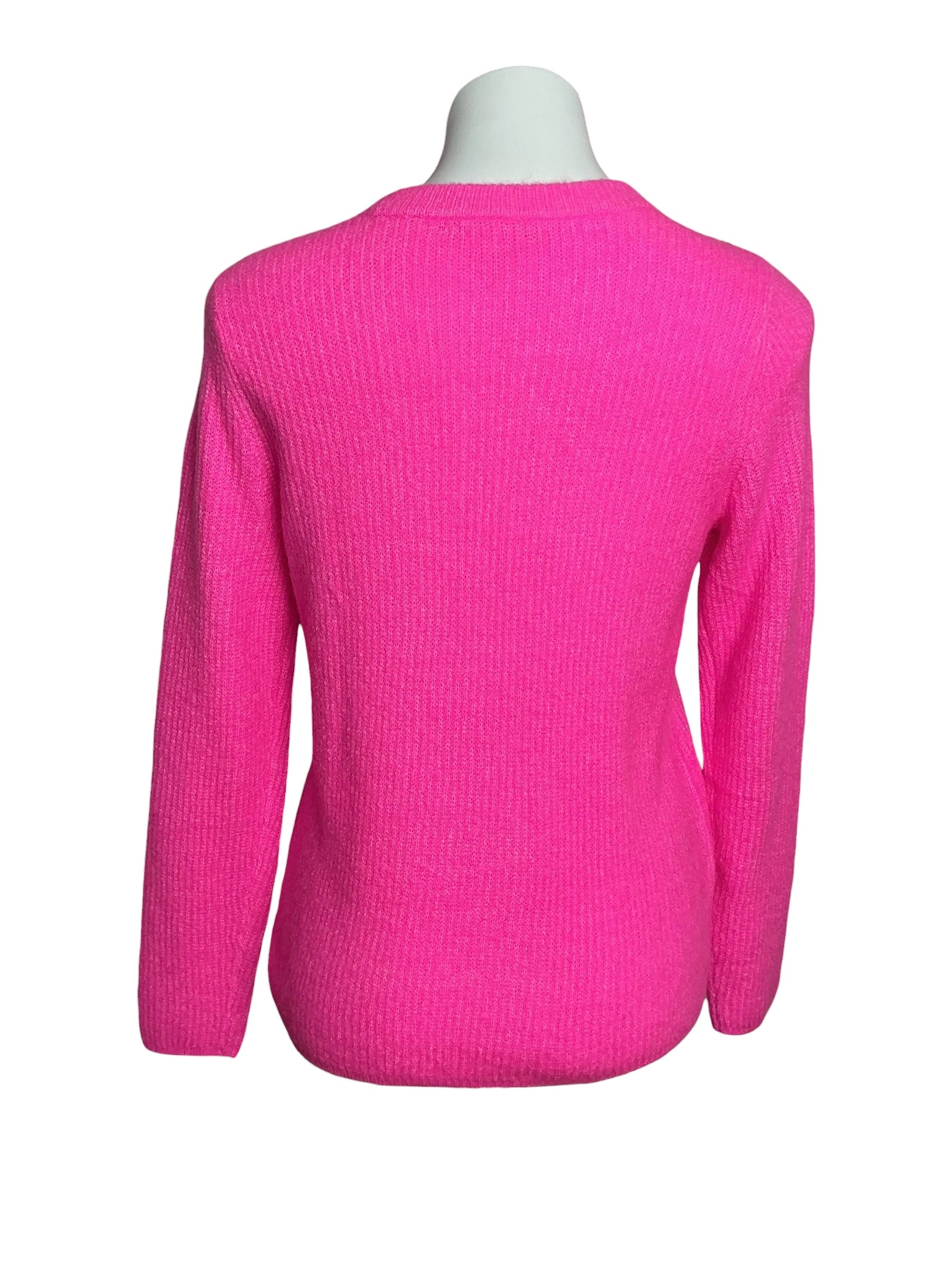 Lilly Pulitzer Morgen Sweater Heathered Cerise Pink - Size M