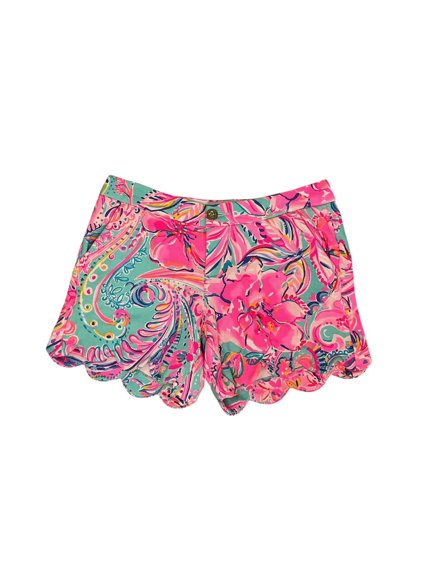 Lilly Pulitzer Buttercup Shorts A Delicacy Floral - Size 6