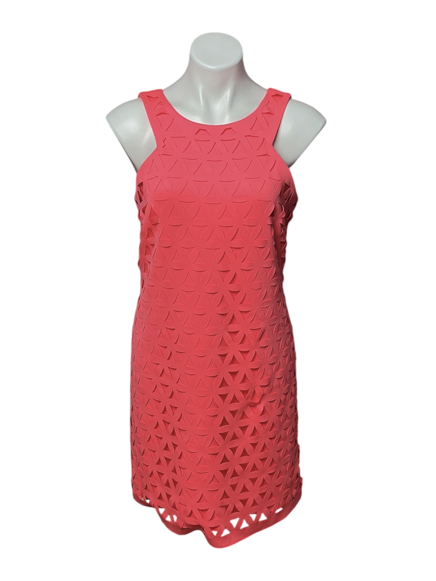 Lilly Pulitzer Mango Shift Dress Pink Sun Ray - Size M