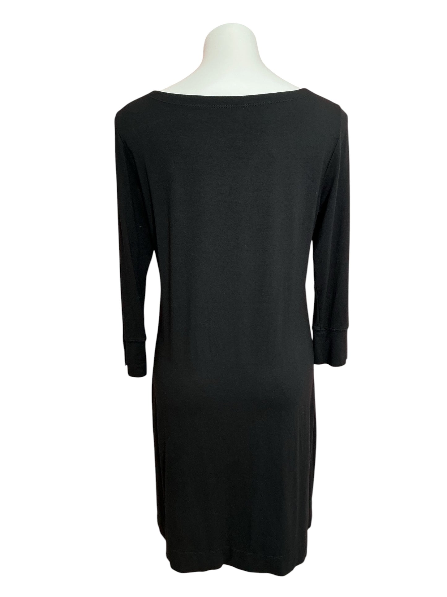 Lilly Pulitzer Long Sleeve Sophie Dress Onyx Black - Size L