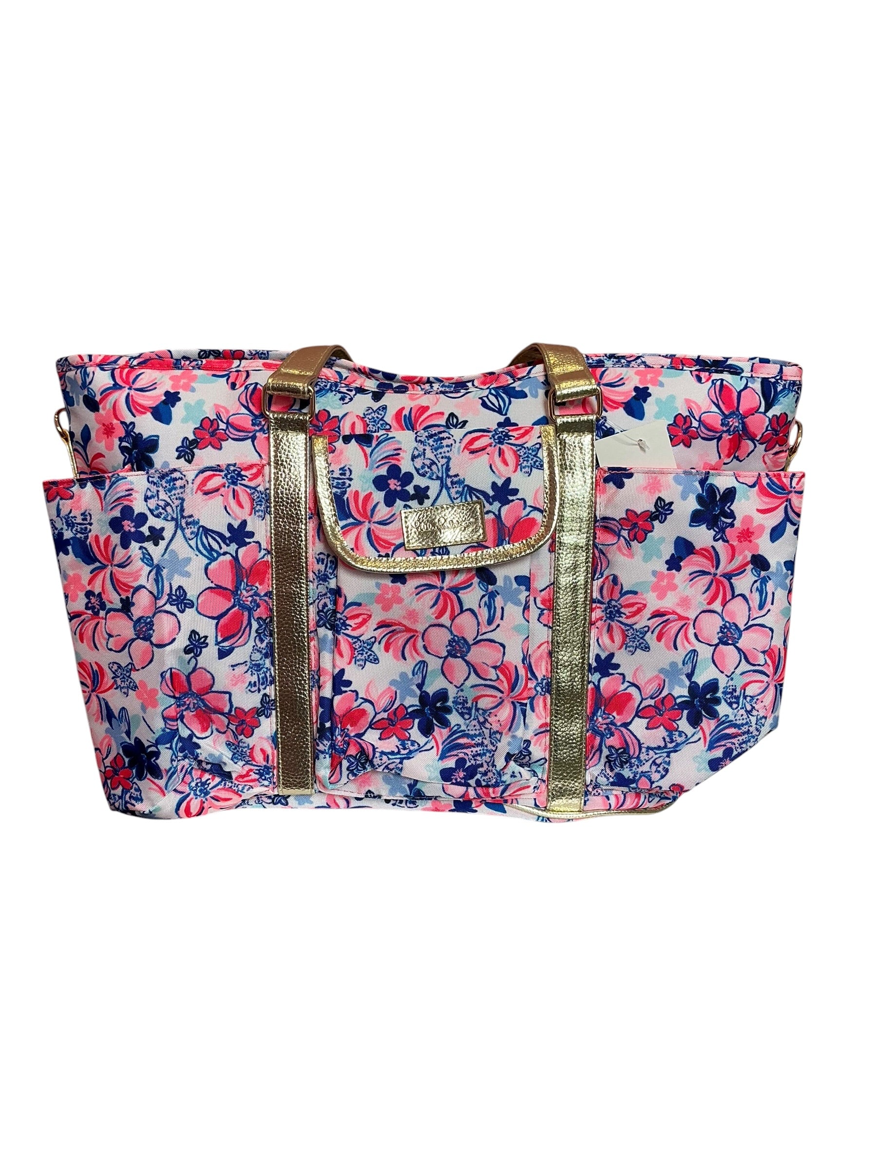 Lilly Pulitzer Large Insulated Beach Tote Resort White Party Like a Lobstar