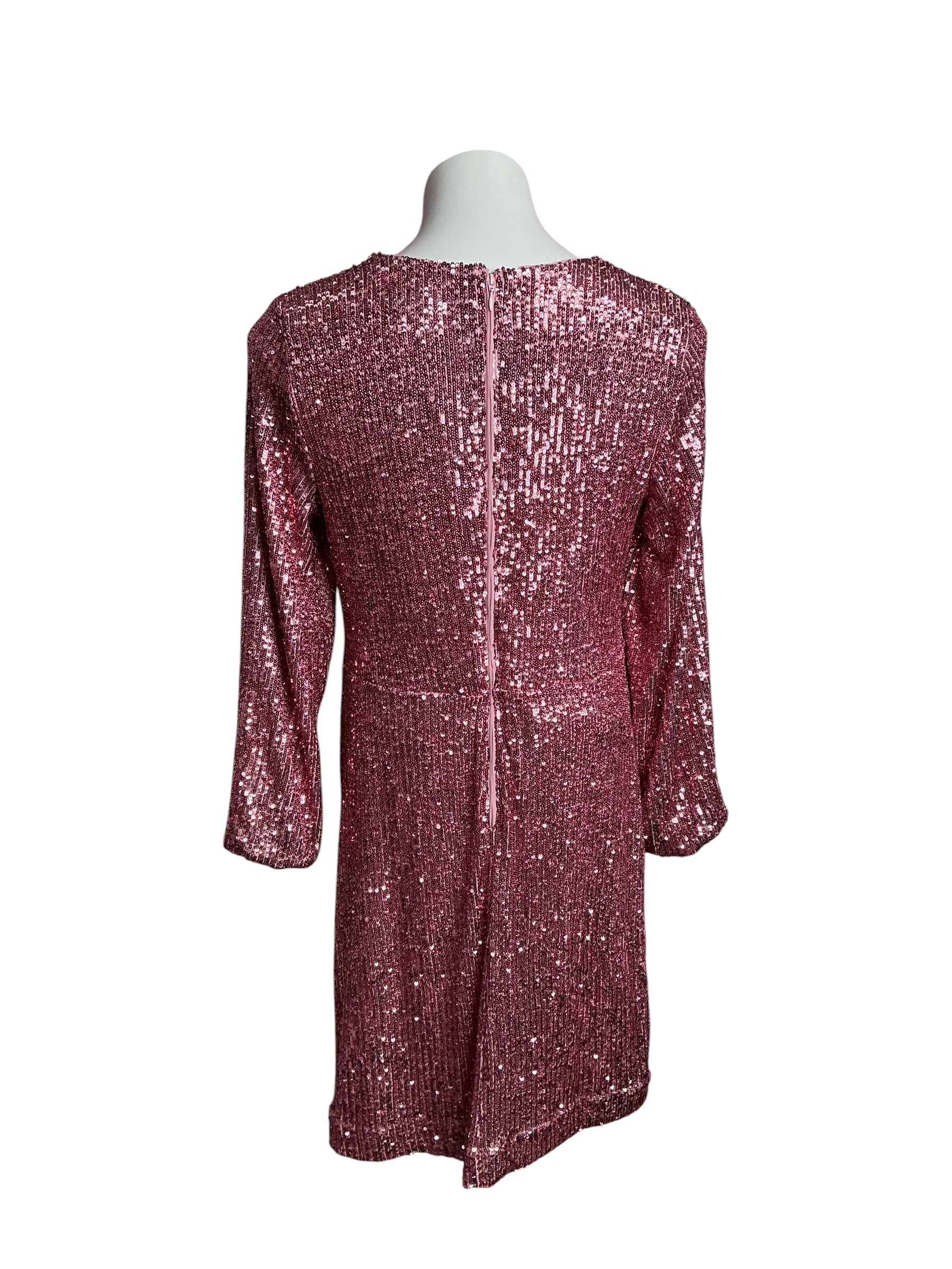 Lilly Pulitzer- NWT Estrella Sequin Dress Conch Shell Pink Treasure Box Sequin Size 6