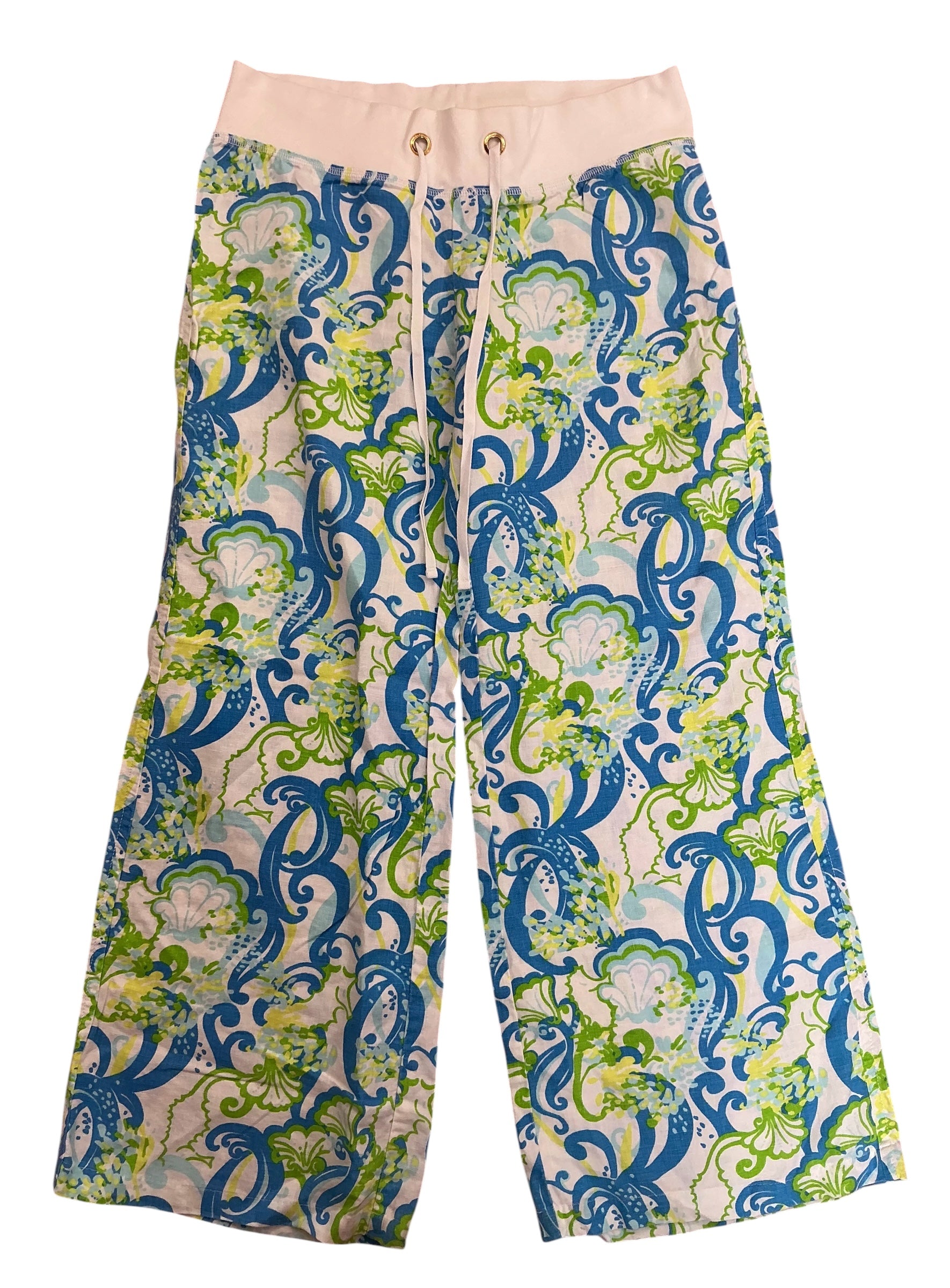 Lilly Pulitzer Beach Pants Crystal Coast - Size M