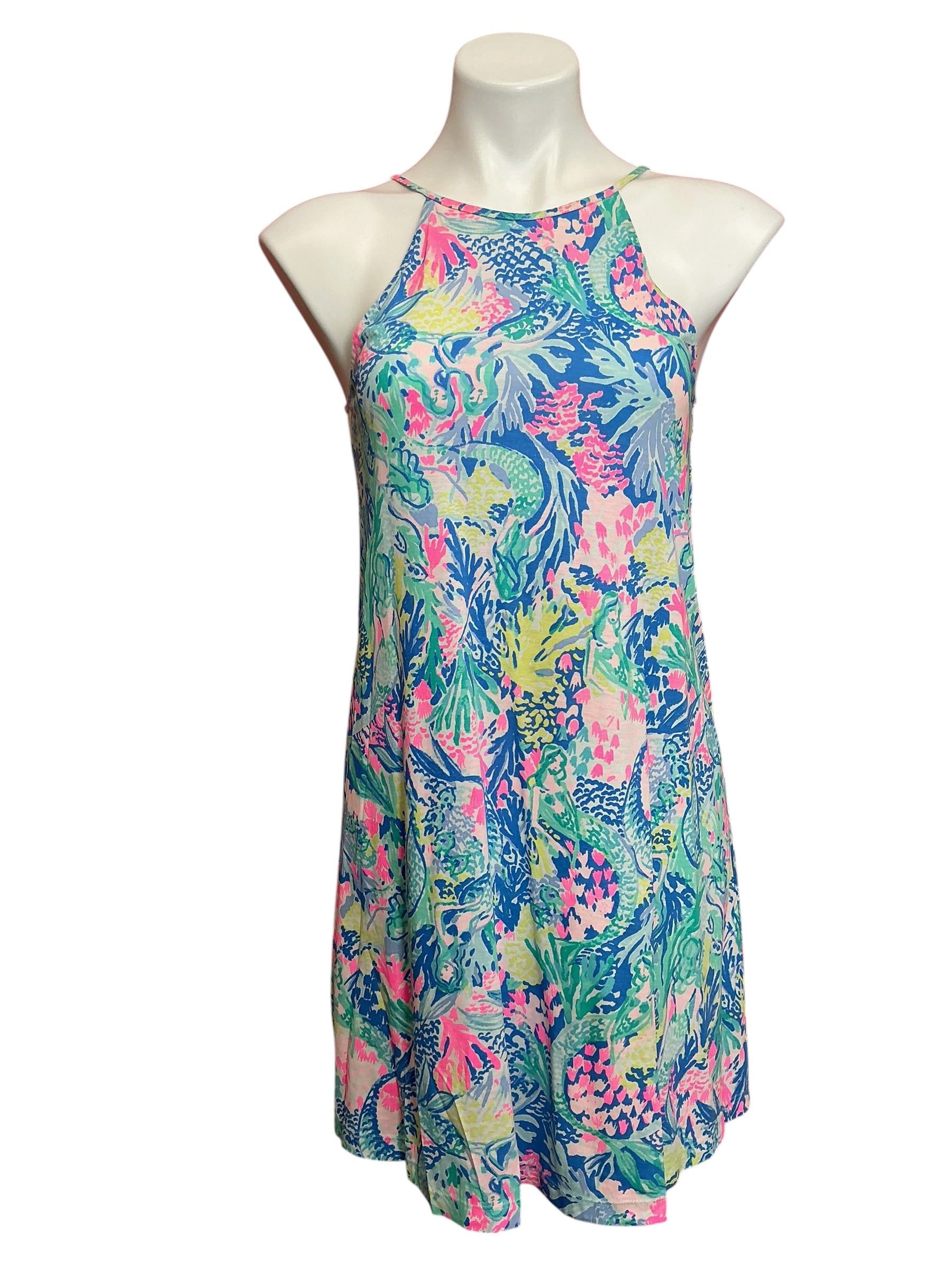 Lilly Pulitzer Margot Swing Dress Mermaids Cove - Size XXS