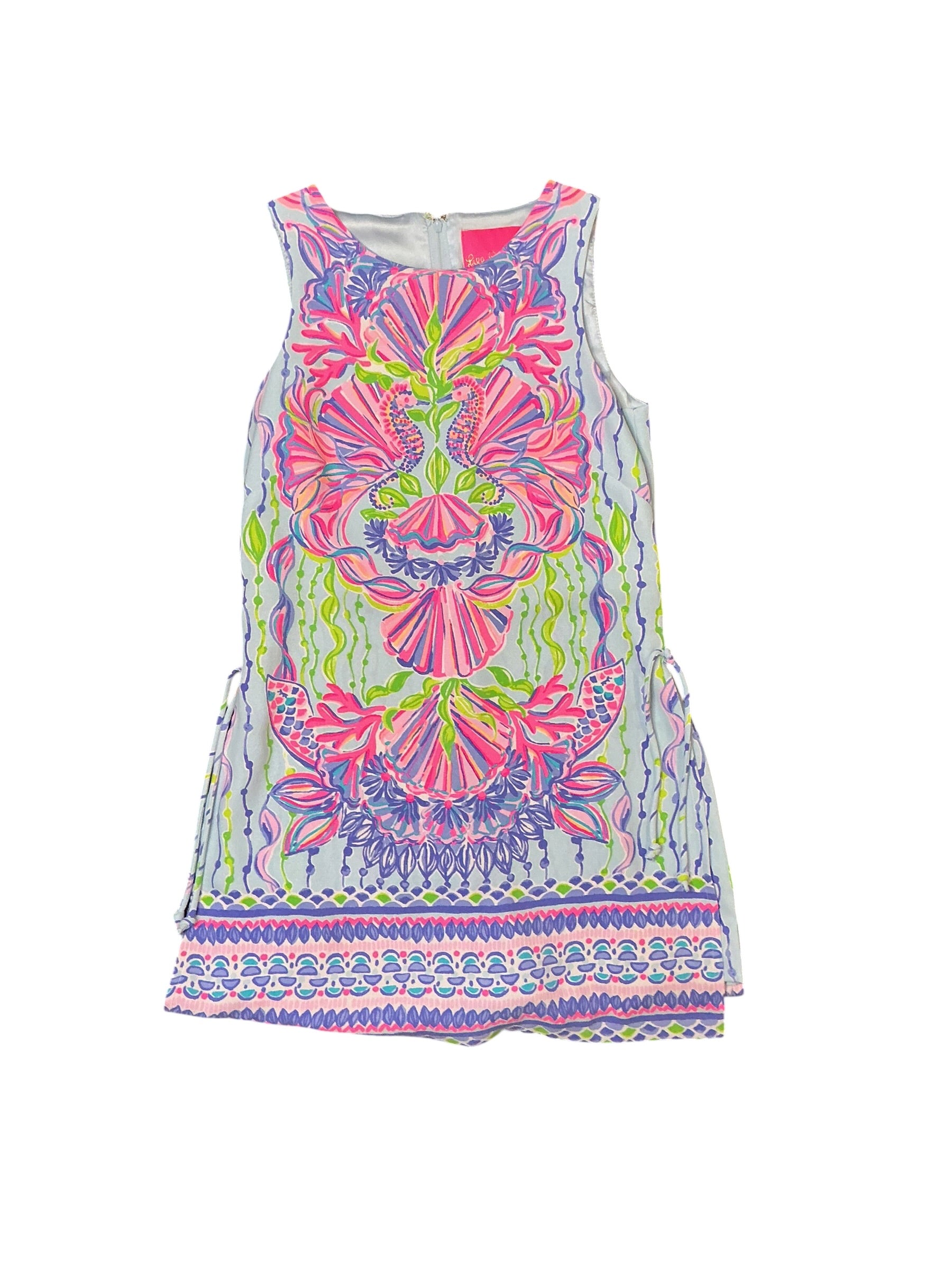 Lilly Pulitzer Donna Shift Romper Sea Shellabration - Size 00