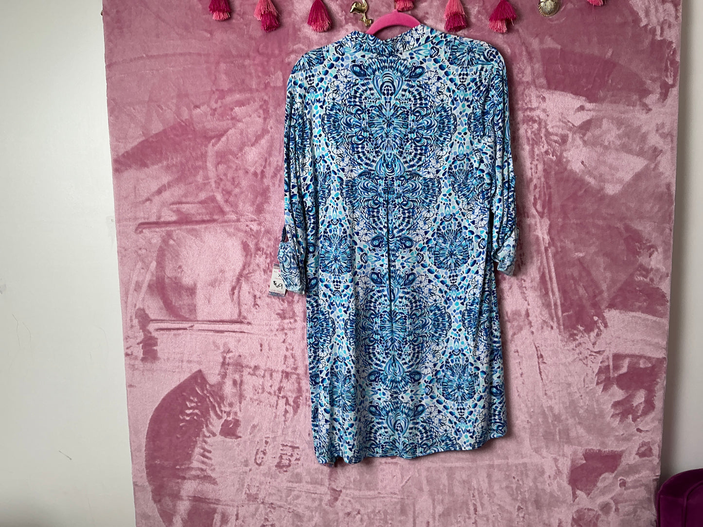 Lilly Pulitzer Lilith Tunic Dress - Flamenco Beach - Size XS