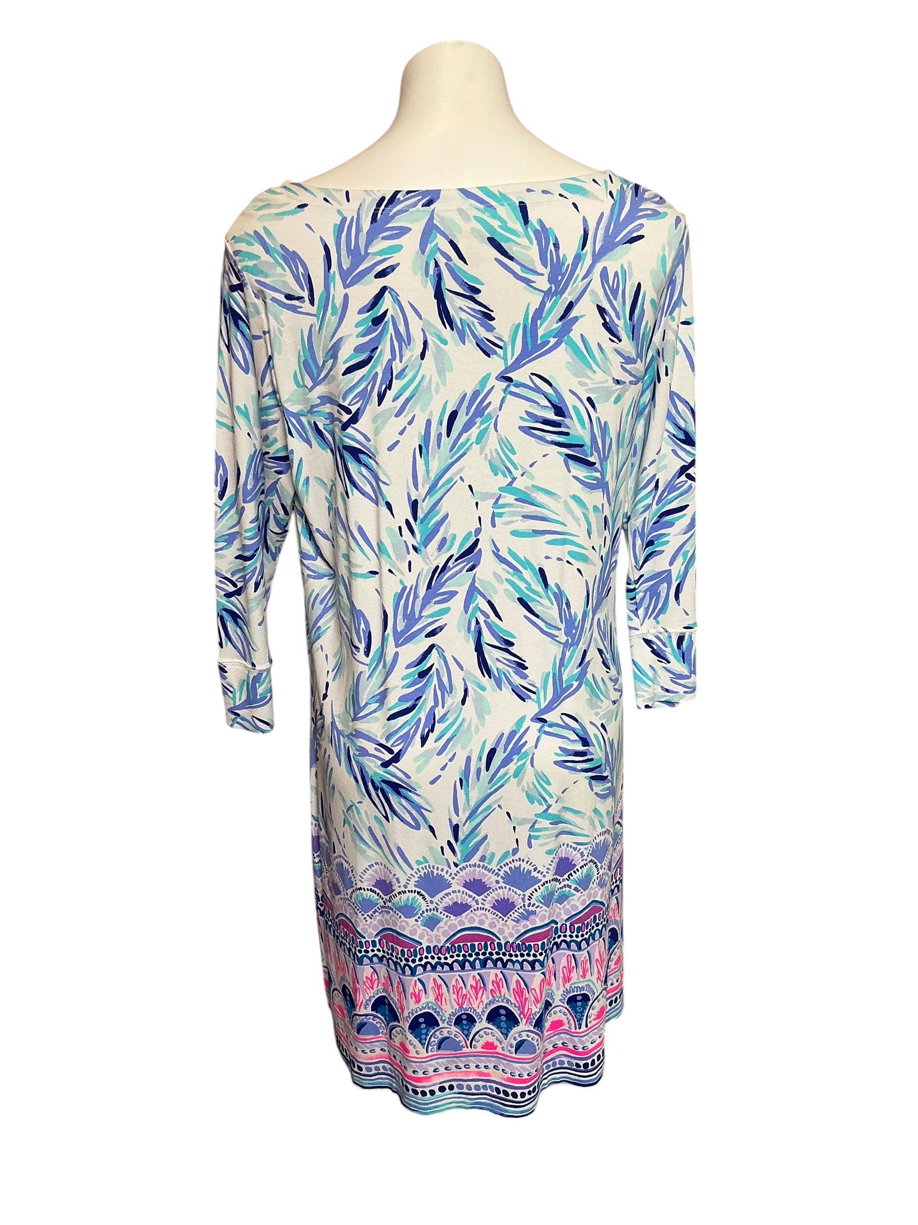 Lilly Pulitzer NWT UPF 50+ Sophie Dress Resort White Flock Together - Size XL