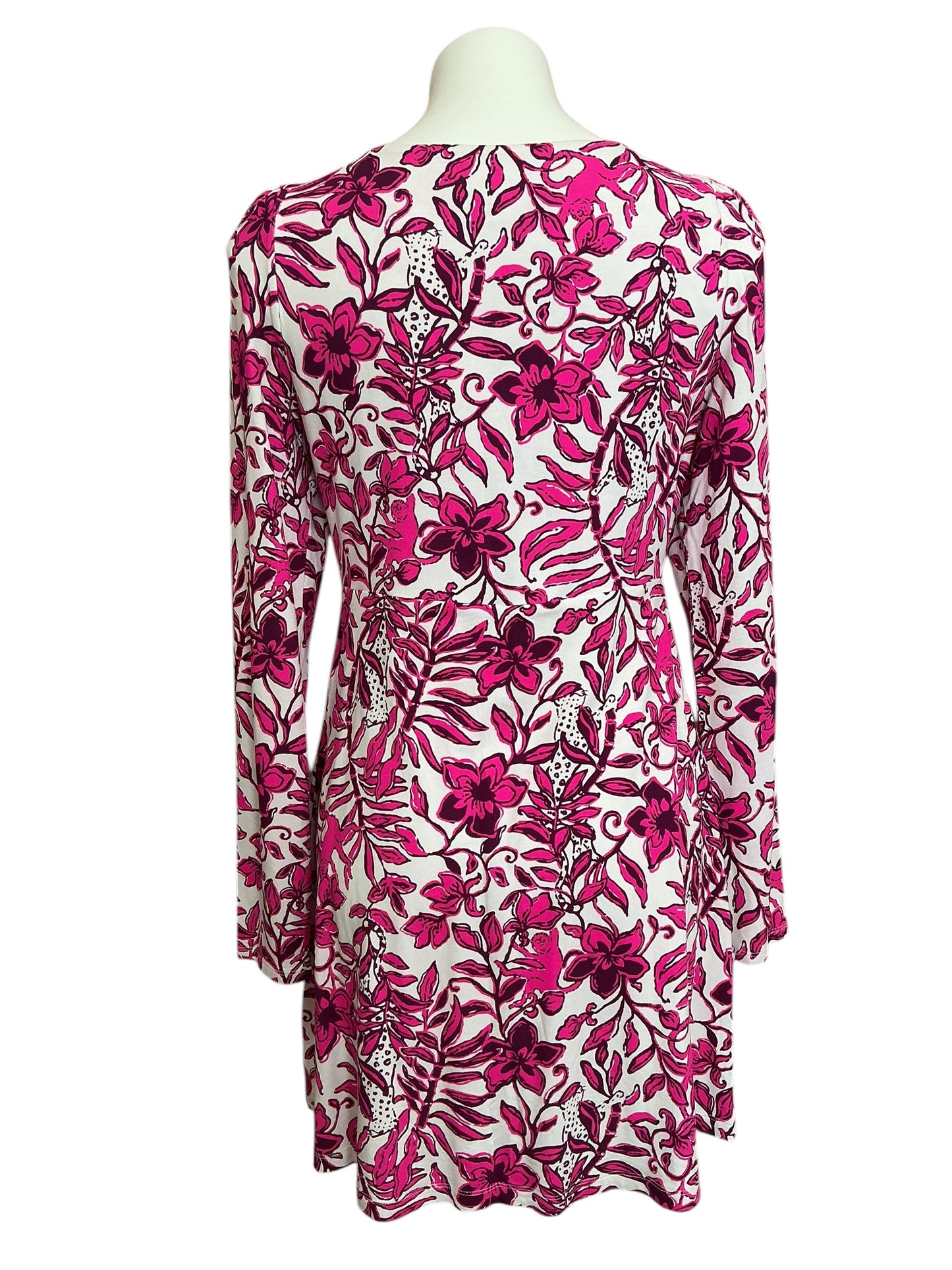 Lilly Pulitzer Anne Skirted Romper Elderberry Blossom Lil Escape Plan - Size M