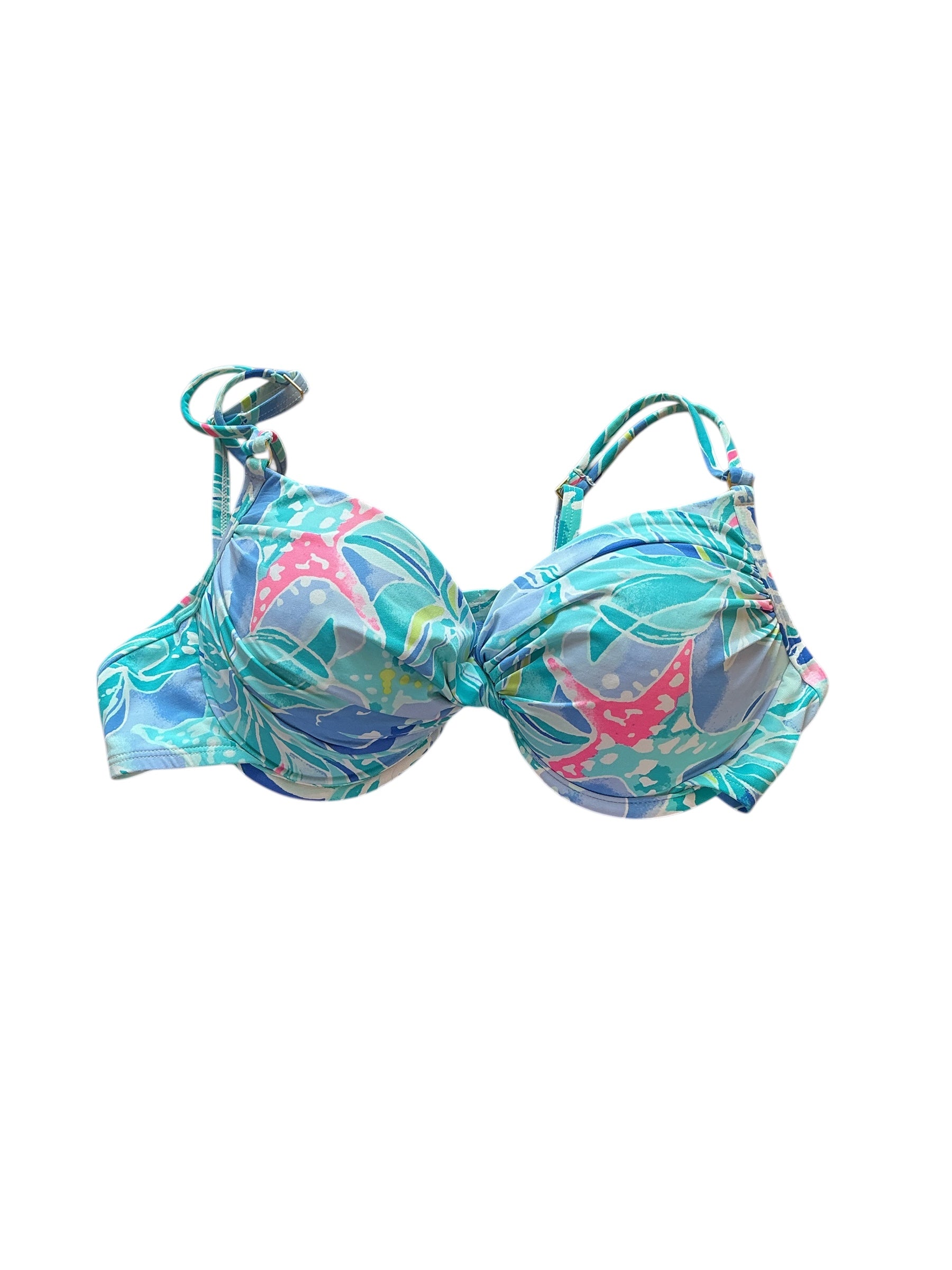 Lilly Pulitzer Drea Bikini Top - Mandevilla Baby Hip Nautic - Size 8