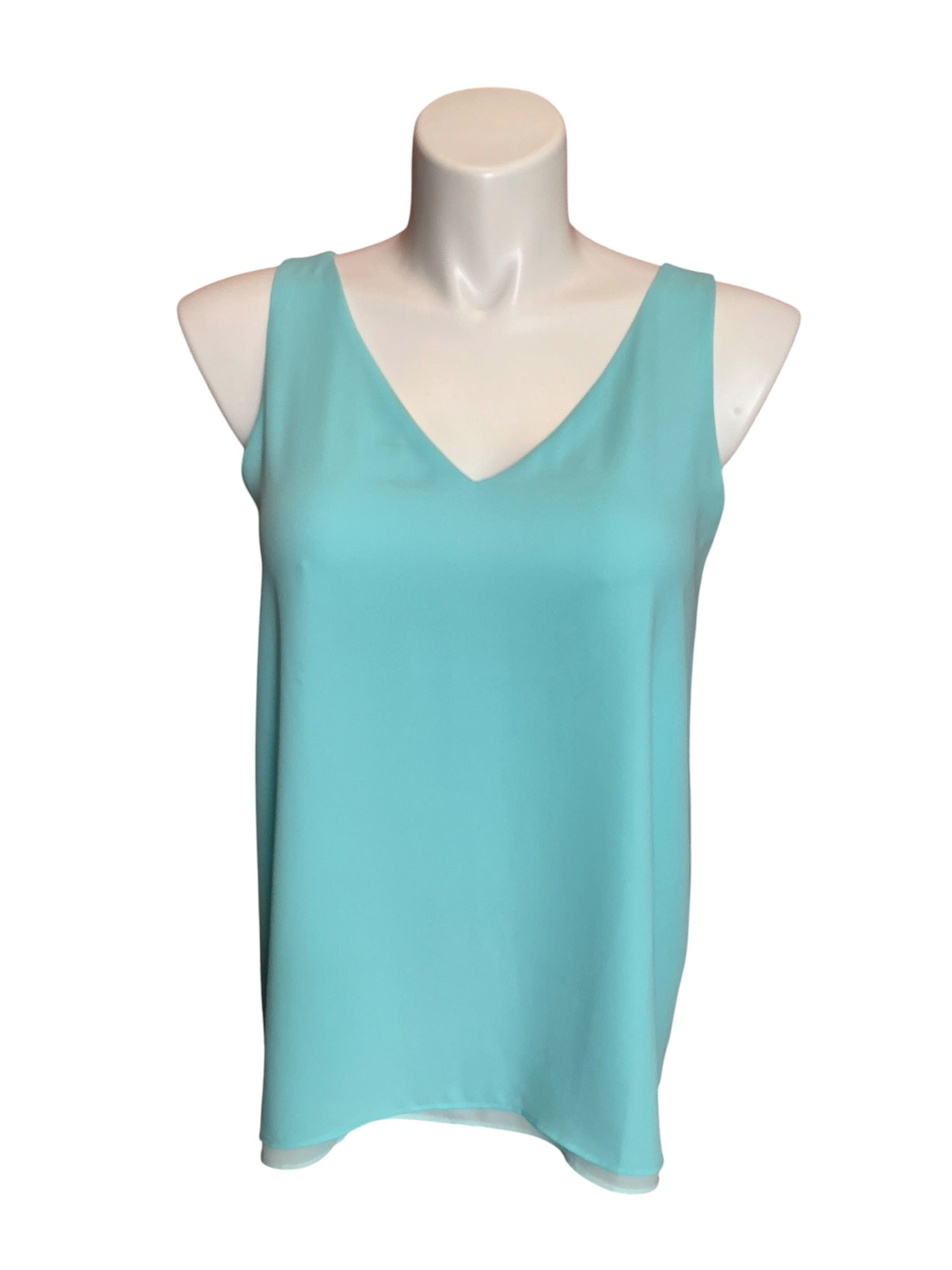 Lilly Pulitzer Florin Reversible Tank Blue Ibiza - Size L