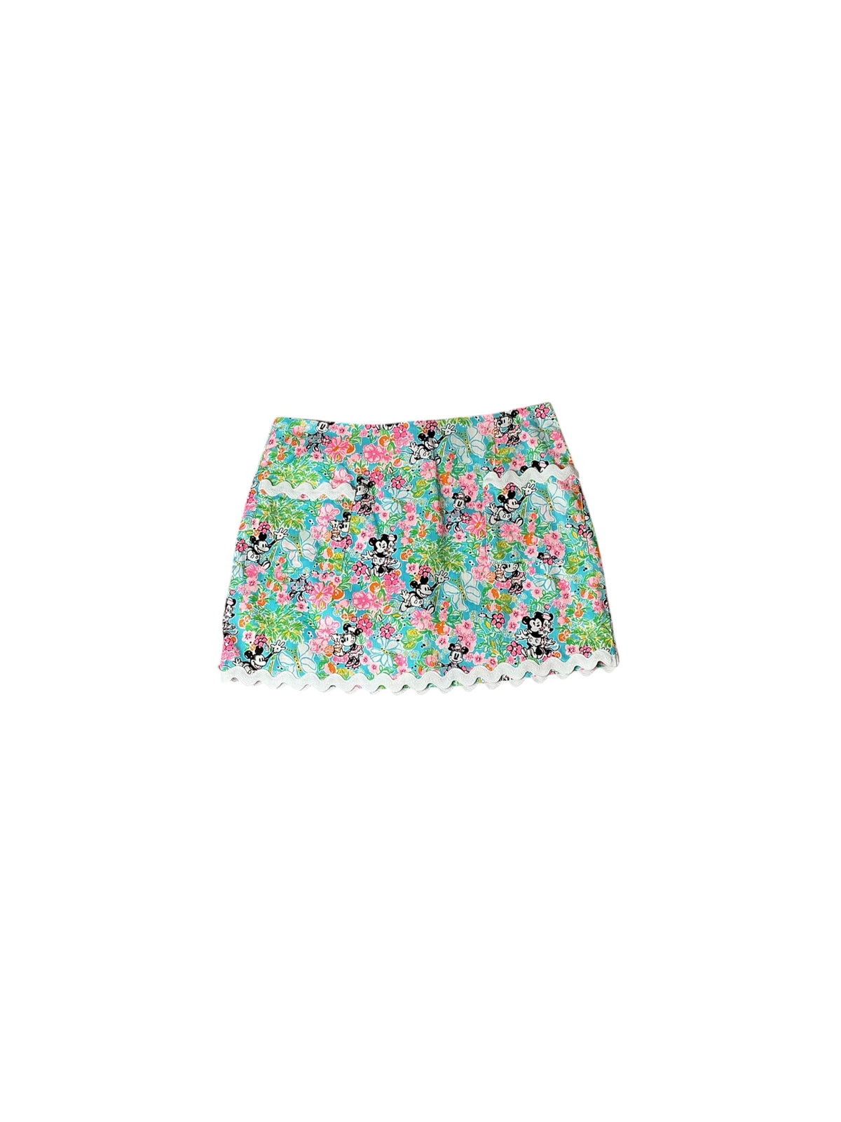 Lilly Pulitzer x Disney Gardner Mini Skort Lilly Hearts Disney - Size 2