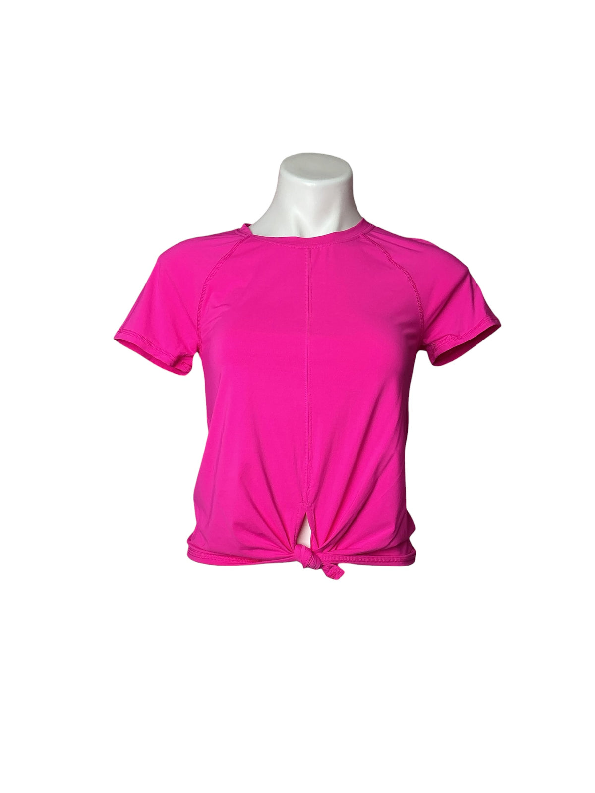 Lilly Pulitzer Luxletic Kieran Active T-Shirt Parigi Pink - Size XXS
