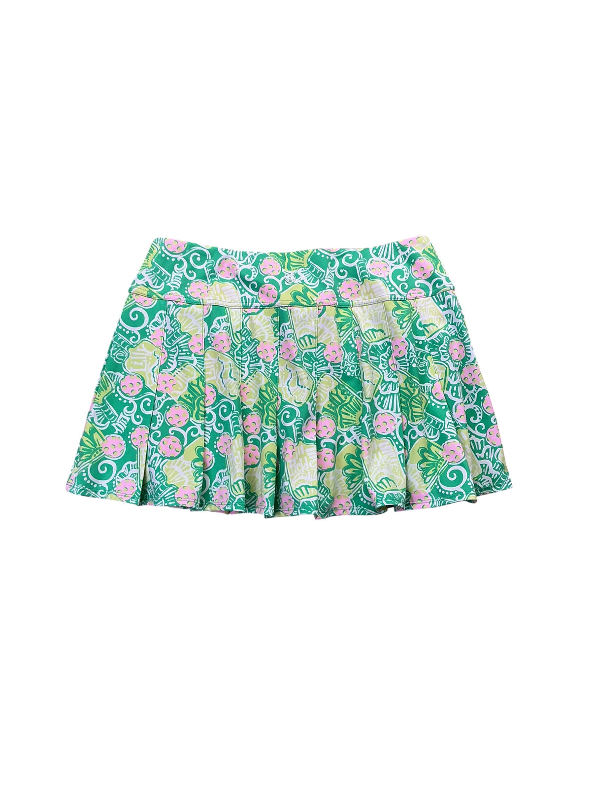 Lilly Pulitzer Annora Skort Spearmint In A Pickle - Size M
