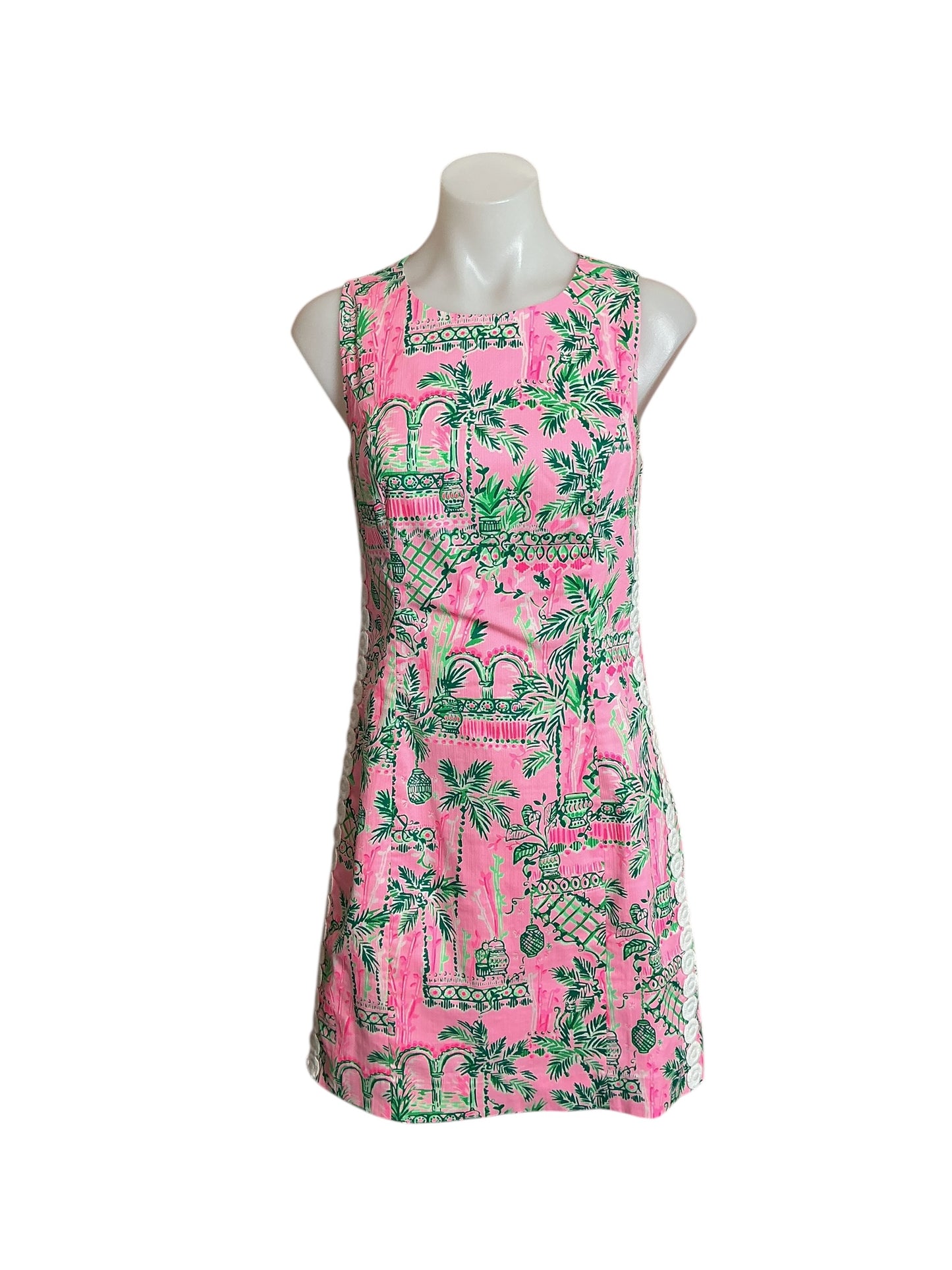Lilly Pulitzer Mila Stretch Shift - Mandevilla Baby Always Worth It - Size 2