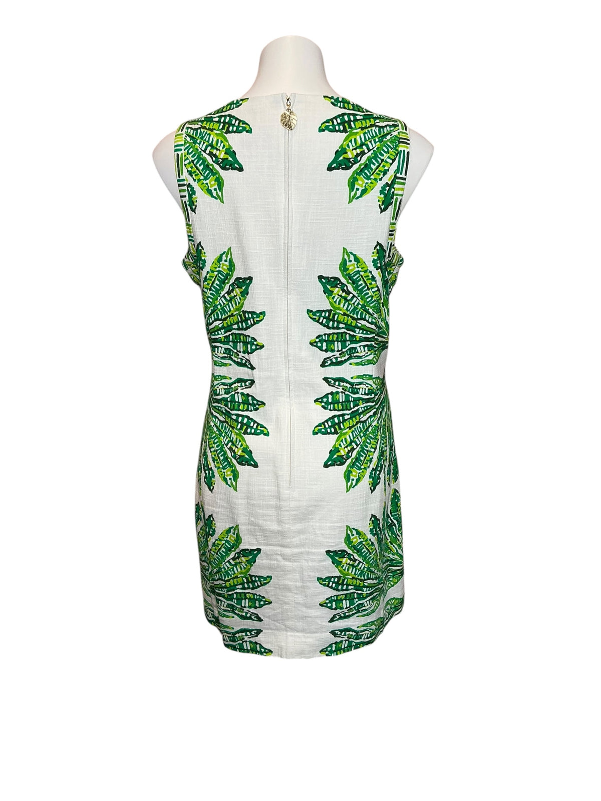 Lilly Pulitzer Devyn Stretch Shift Kitts Green Shady Babe Engineered - Size 10