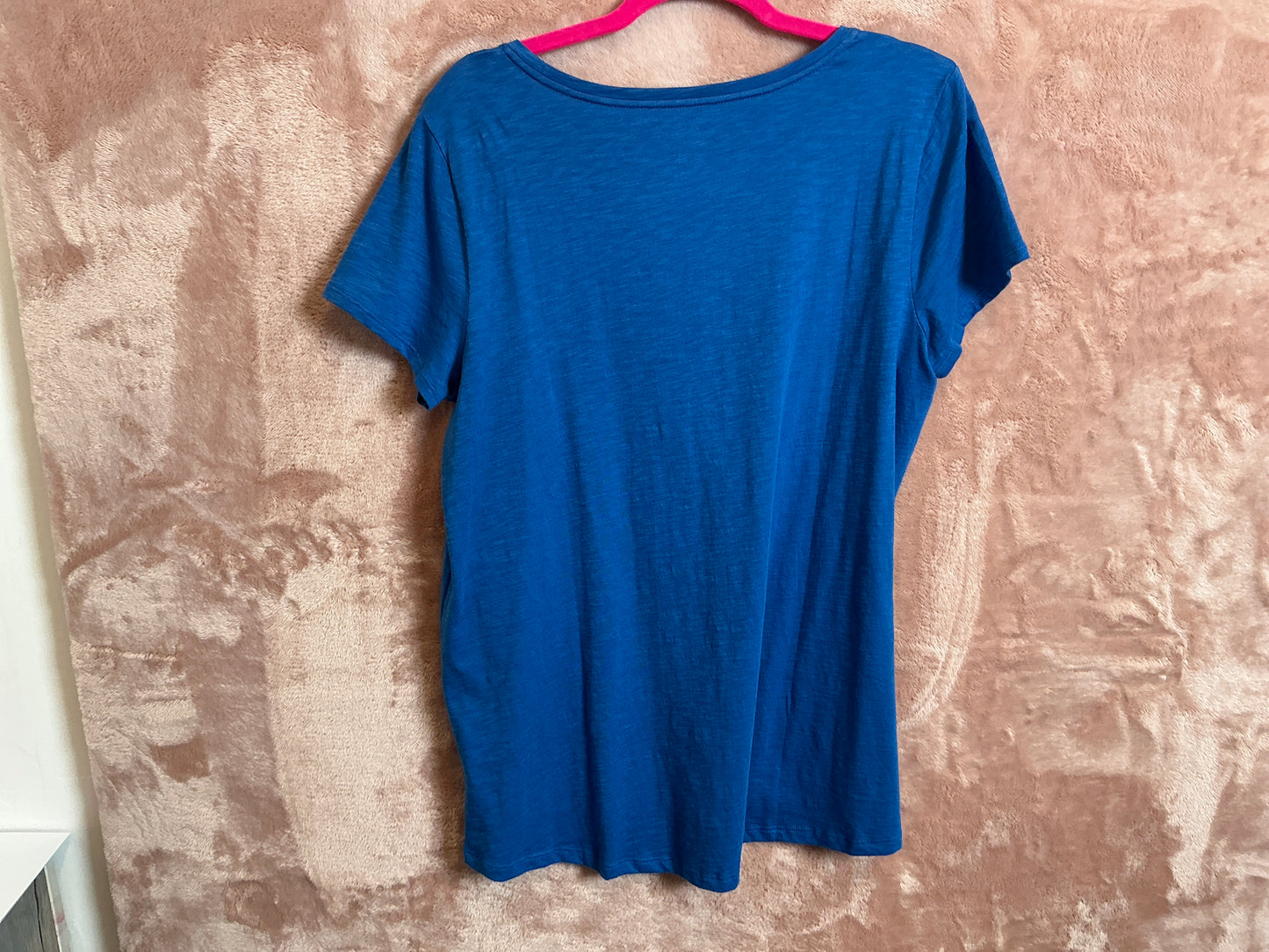 Lilly Pulitzer Top NWT - Etta Scoop Neck - Barton Blue - Size L