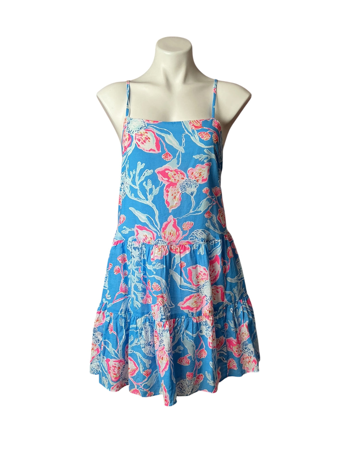 Lilly Pulitzer NWT Alessia Cotton Dress Multi Bahamian Rhapsody - Size S